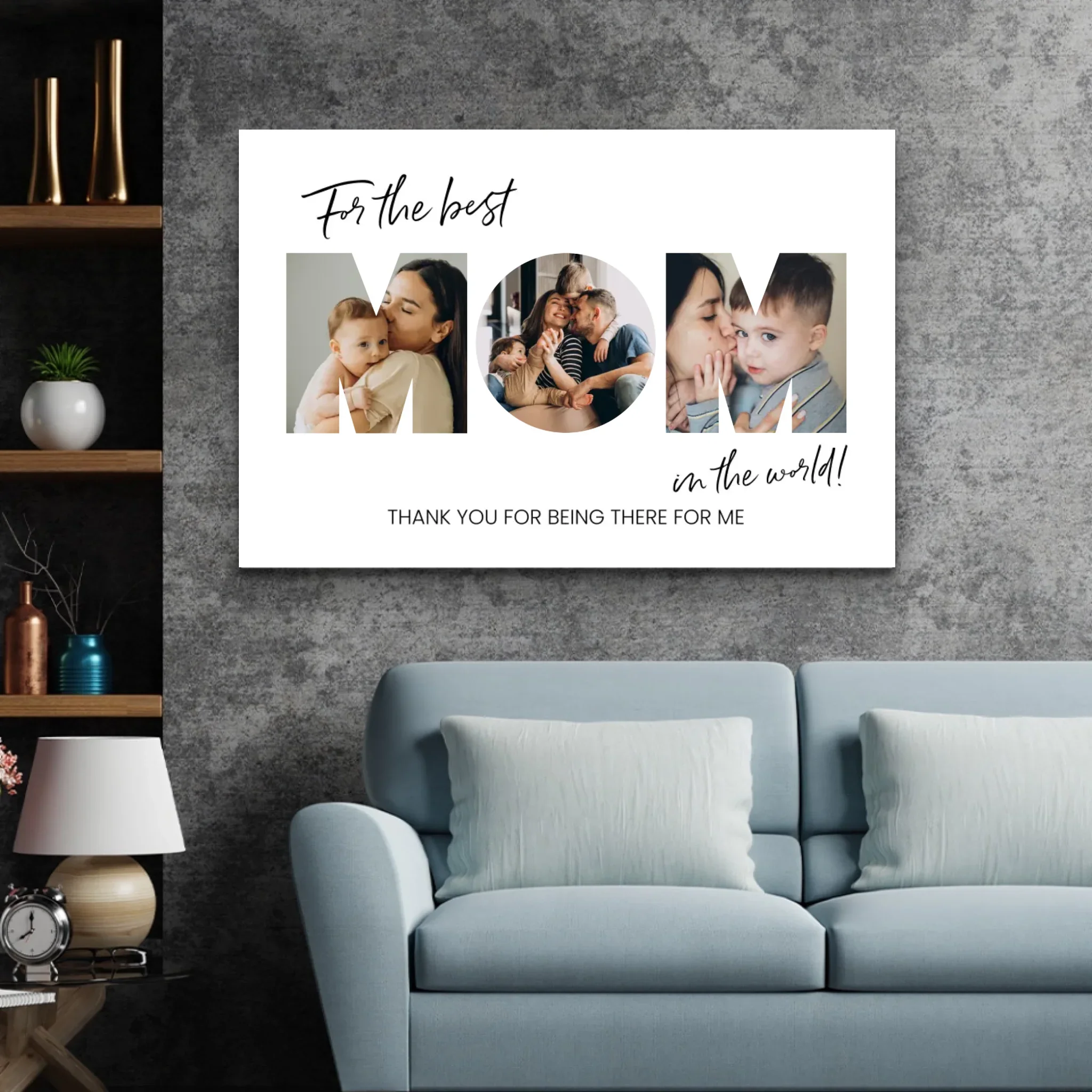 Personalized Canvas "For the best Mom" - Image 11