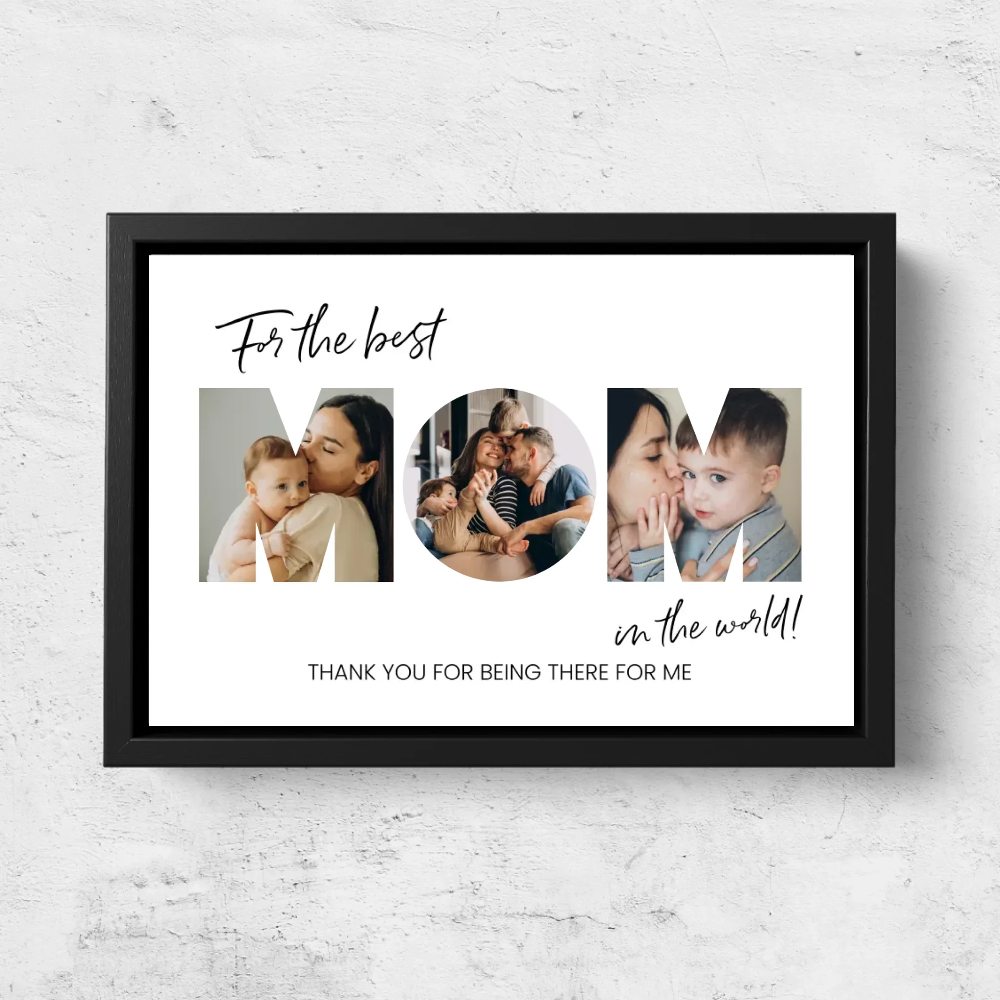 Personalized Canvas "For the best Mom" - Image 5