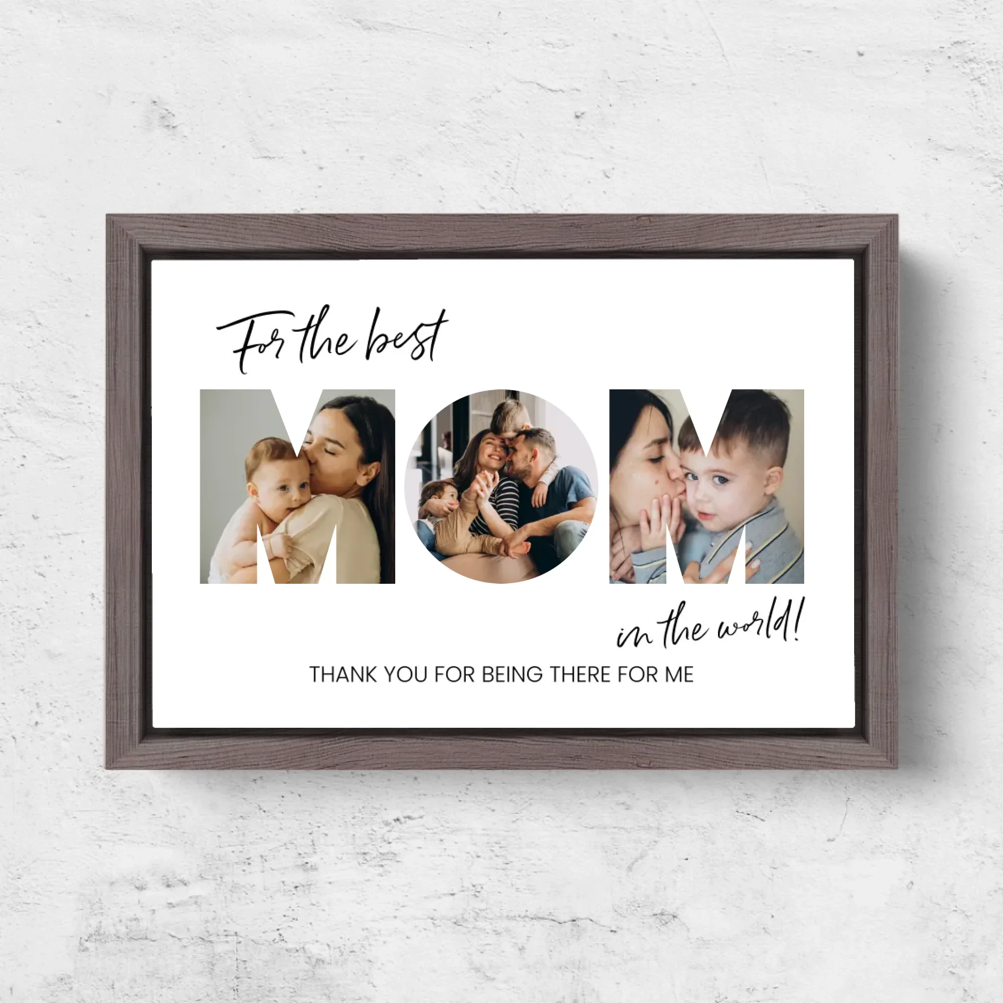 Personalized Canvas "For the best Mom" - Image 6