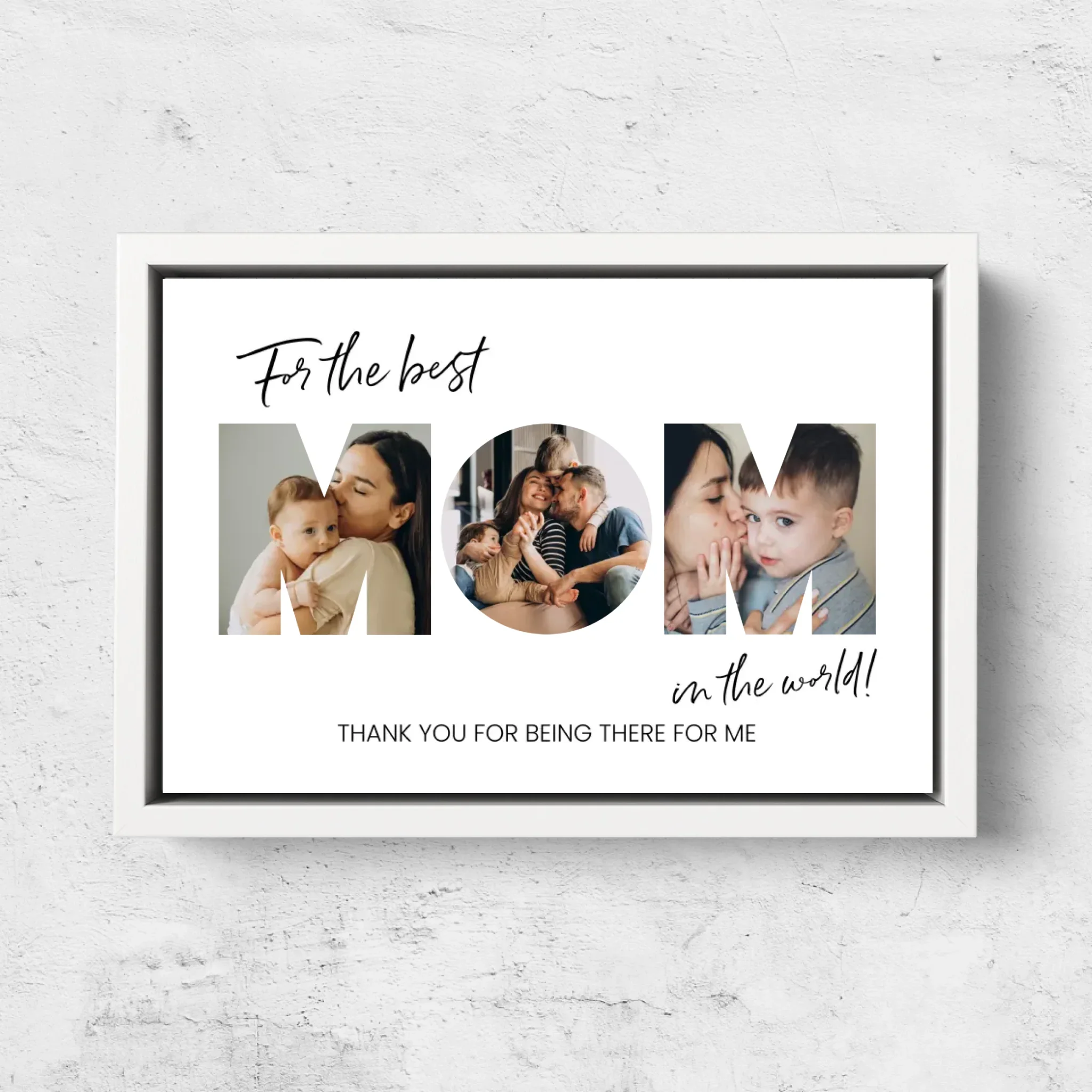 Personalized Canvas "For the best Mom" - Image 7