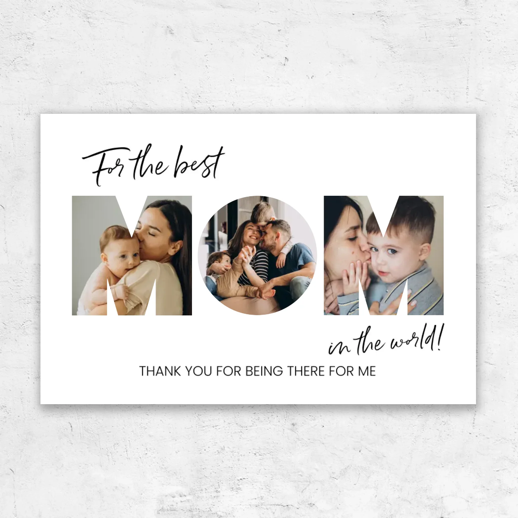 Personalized Canvas "For the best Mom" - Image 8