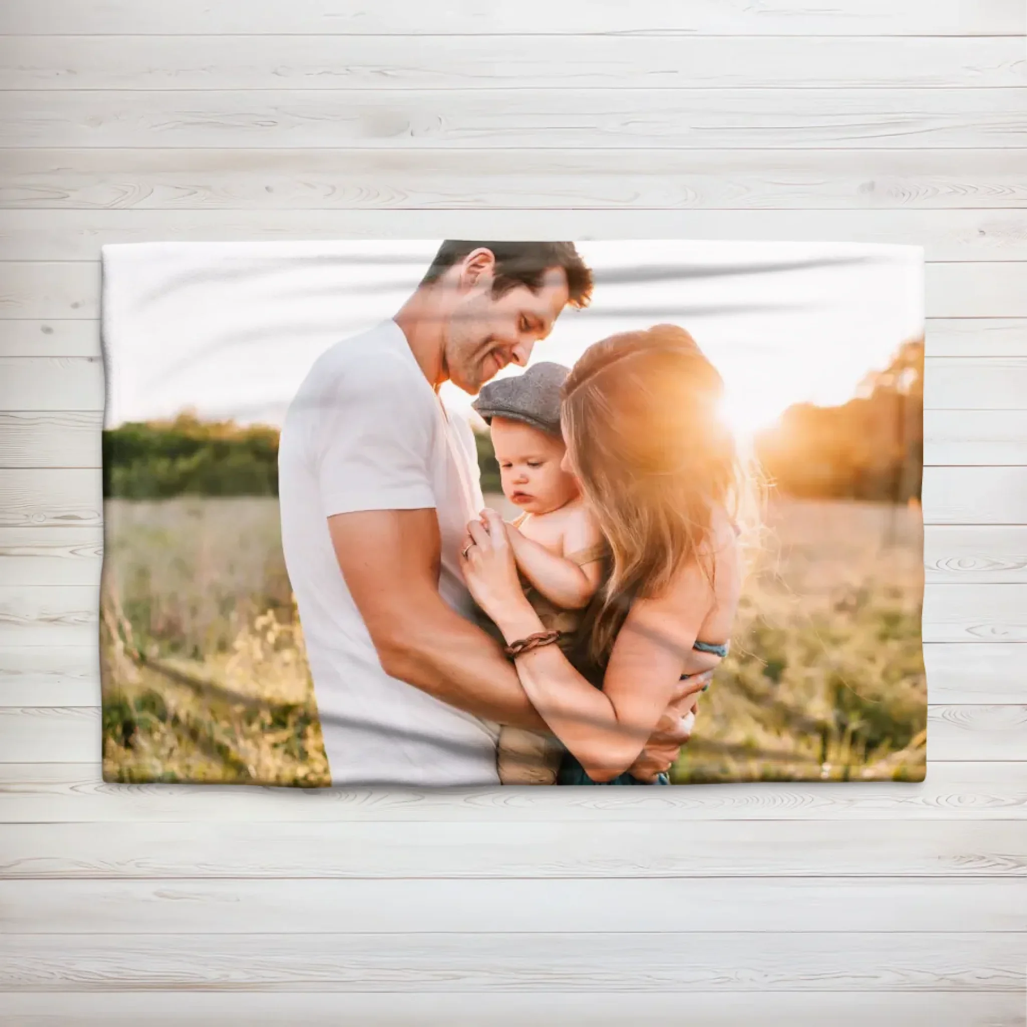 Personalized Blanket - Horizontal - Image 2