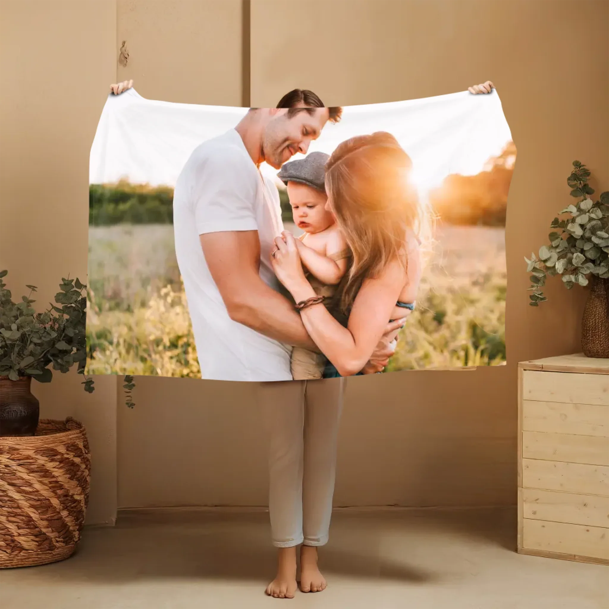 Personalized Blanket - Horizontal - Image 4
