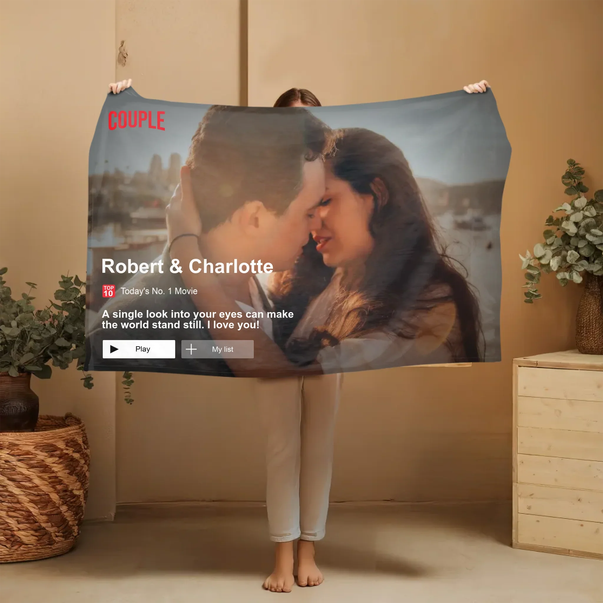 Personalized Blanket “Lovestory” - Image 4