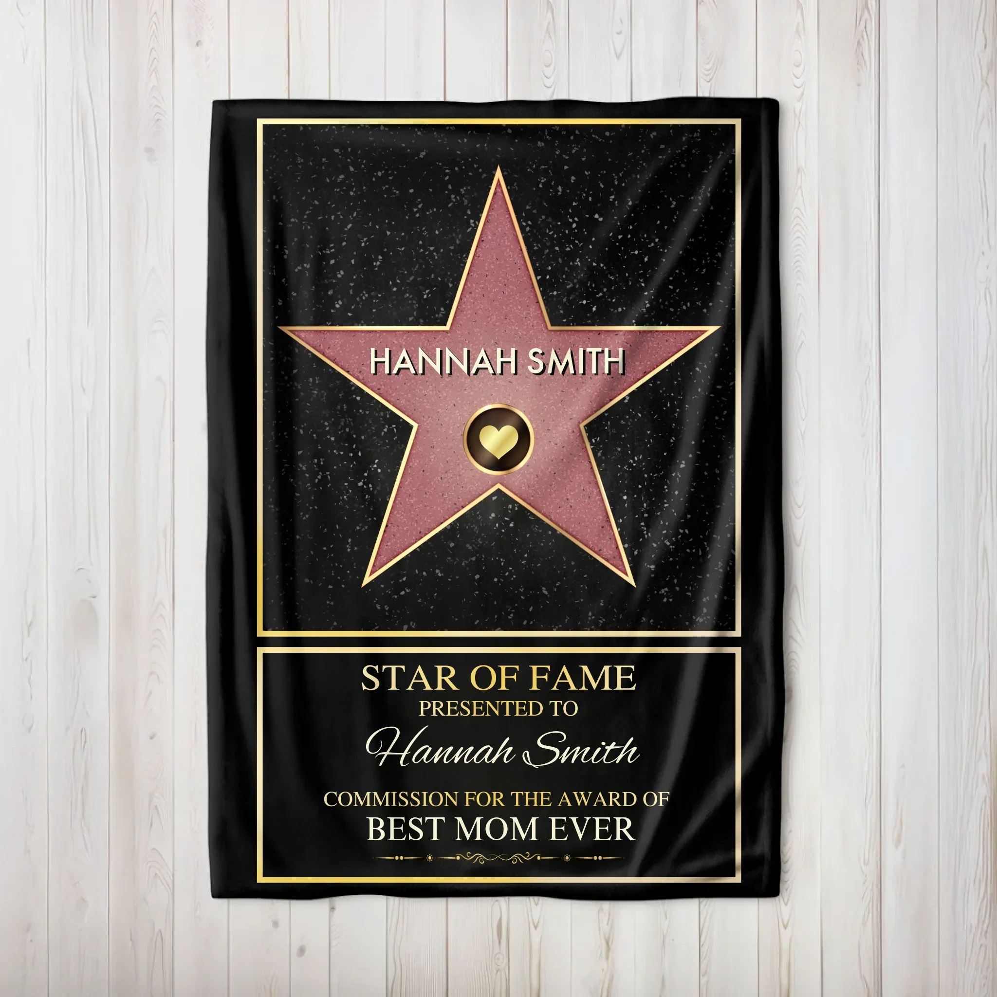 Personalized Blanket “Star of Fame” - Image 7