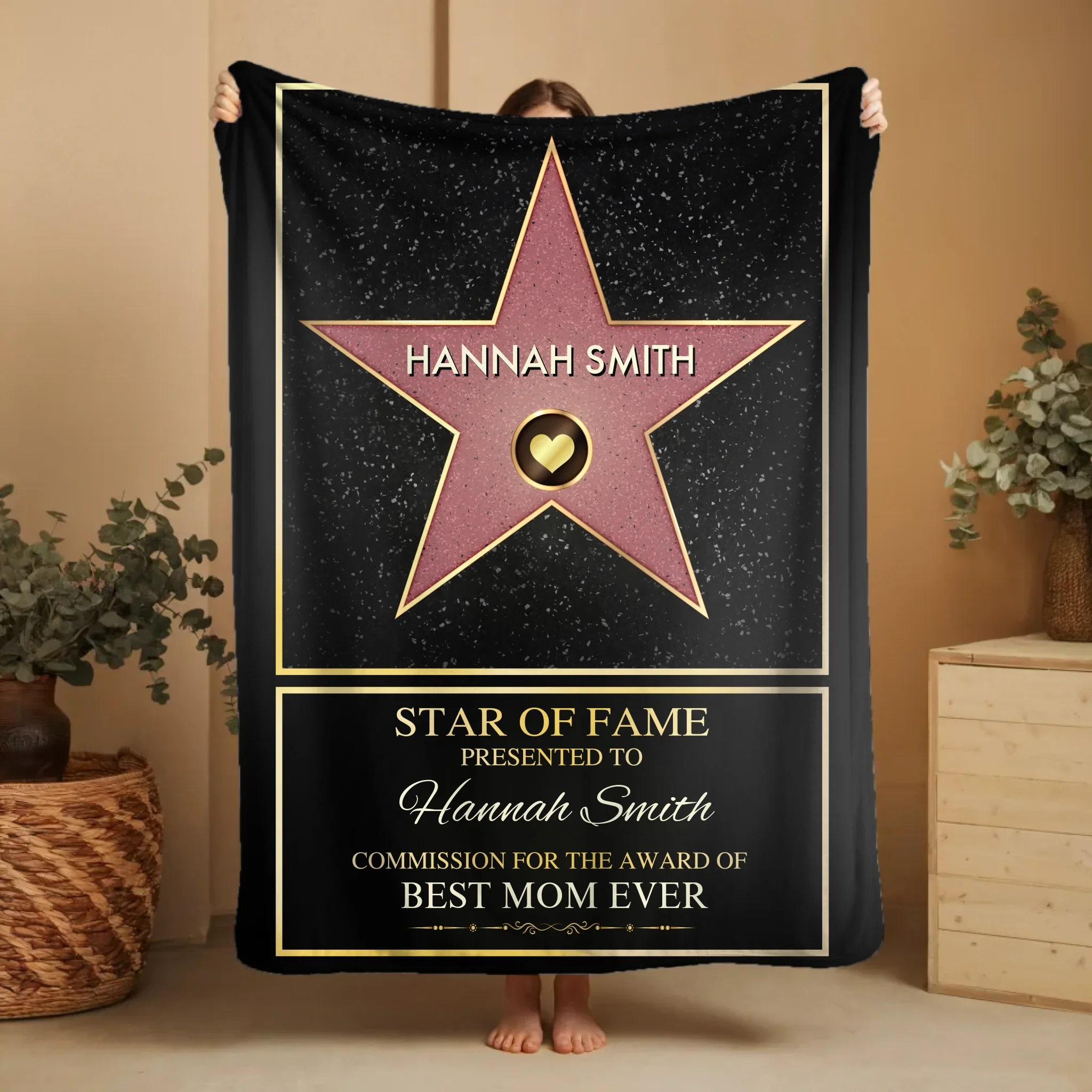 Personalized Blanket “Star of Fame” - Image 8