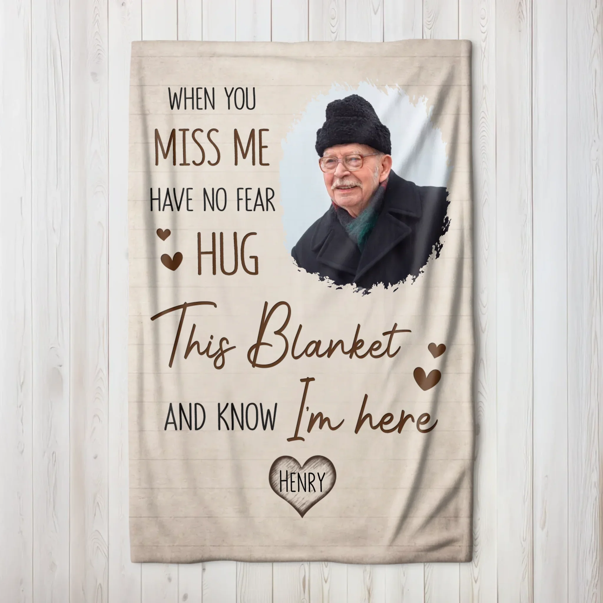 Personalized Blanket – When You Miss Me - Image 6