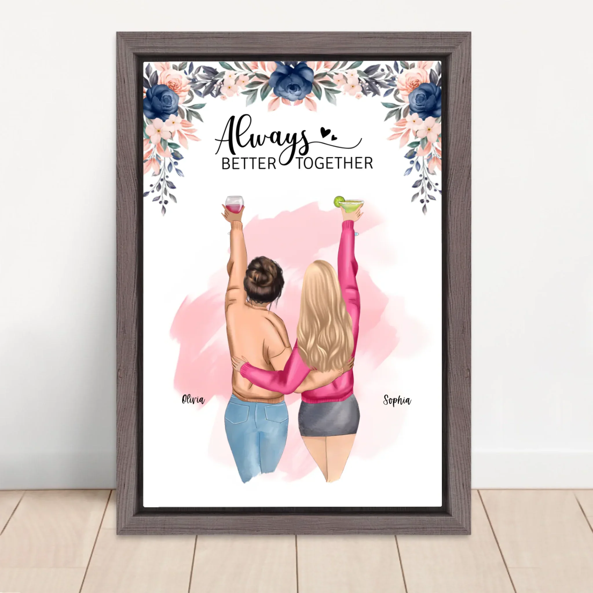 Personalized Canvas – Best Friends Forever - Image 5