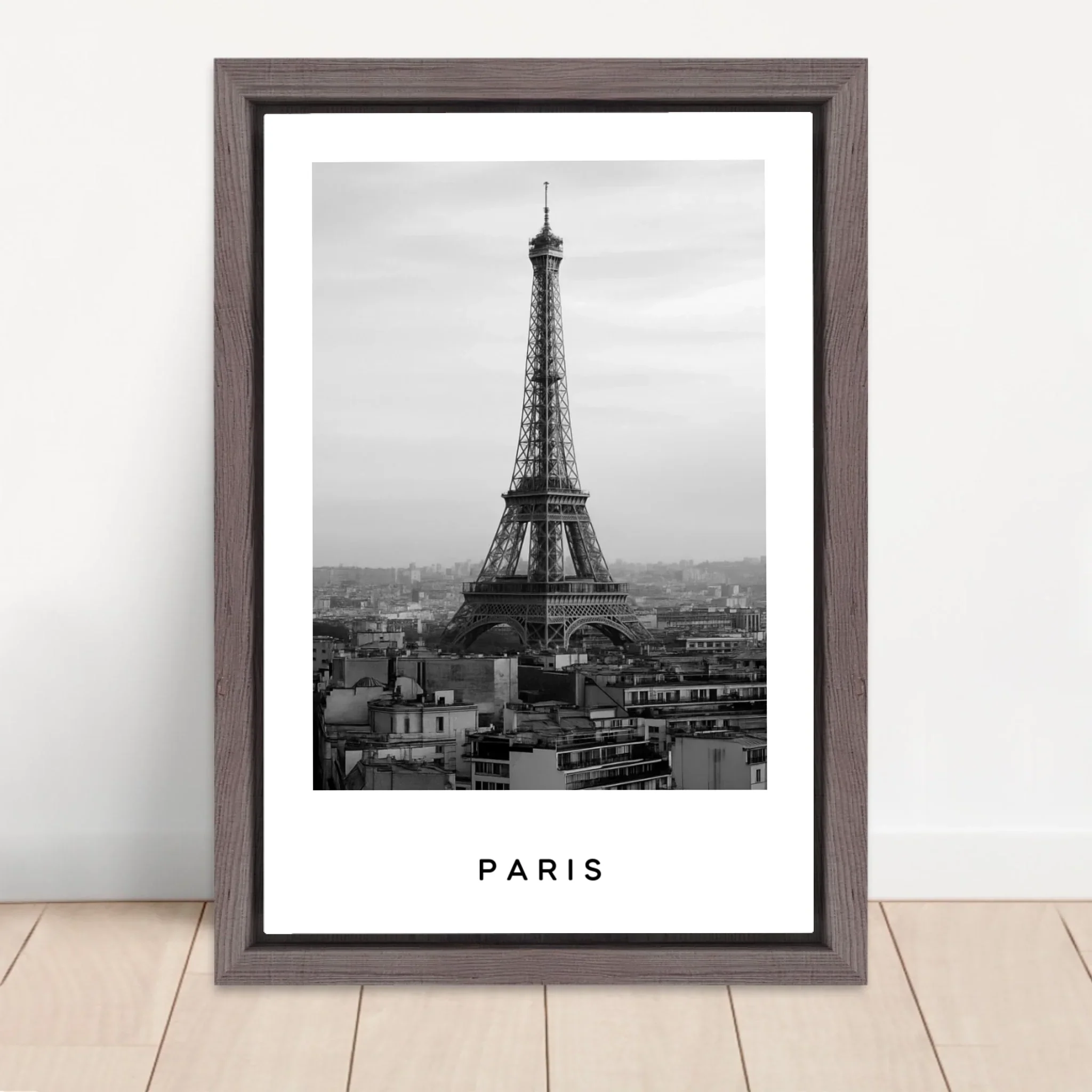 Personalized Canvas – Cityscape Black And White Travel - Image 5
