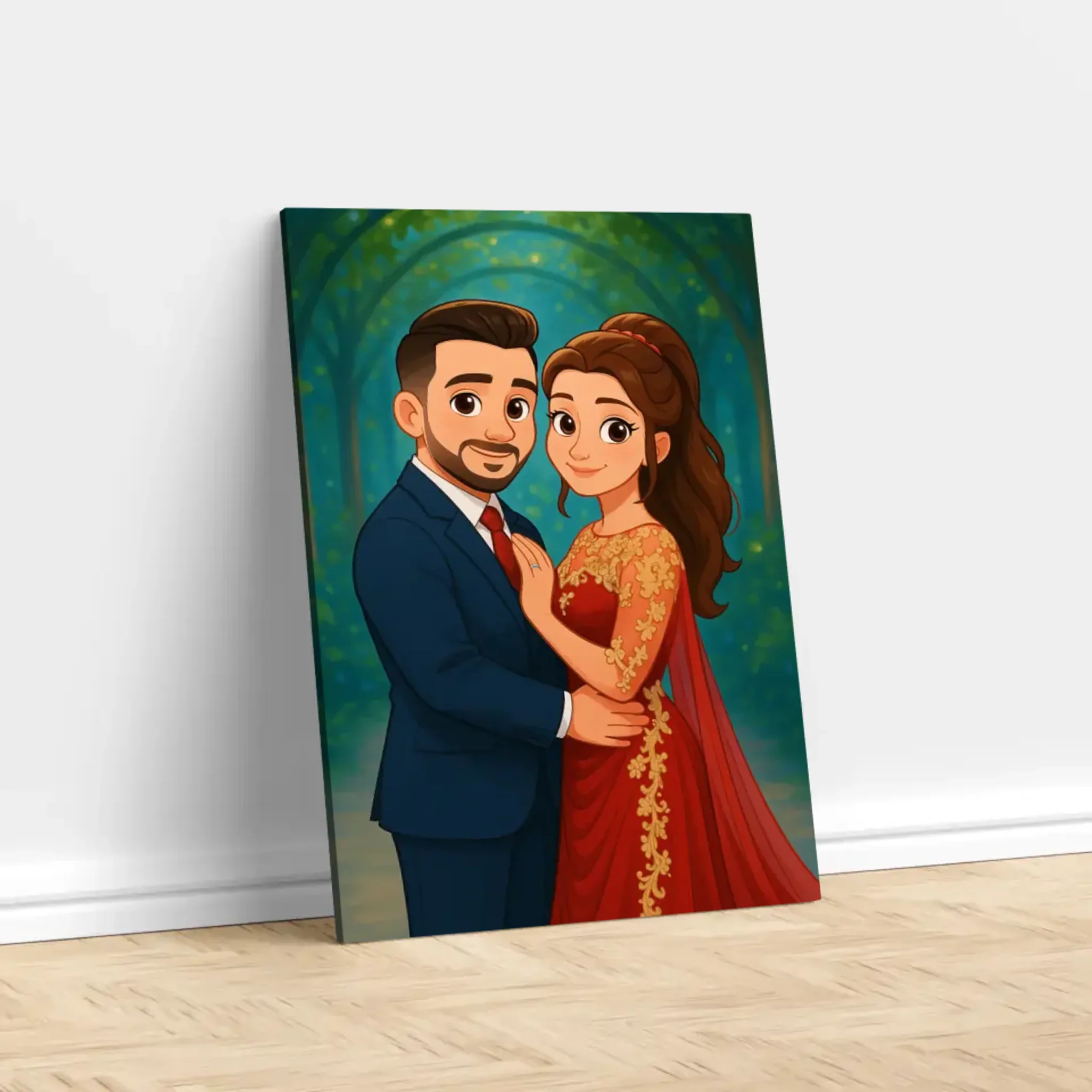 Personalized Canvas – Enchanted Portrait from Your Photo - Image 2