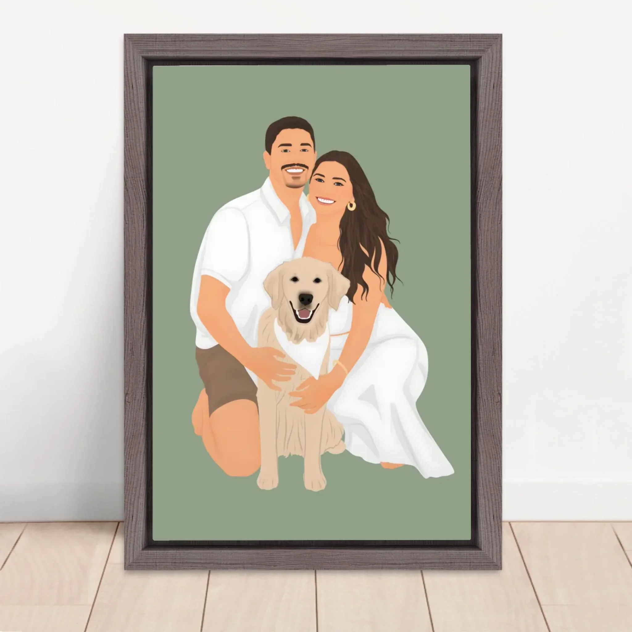 Personalized Canvas – Faceless Drawing From Photo - Image 5