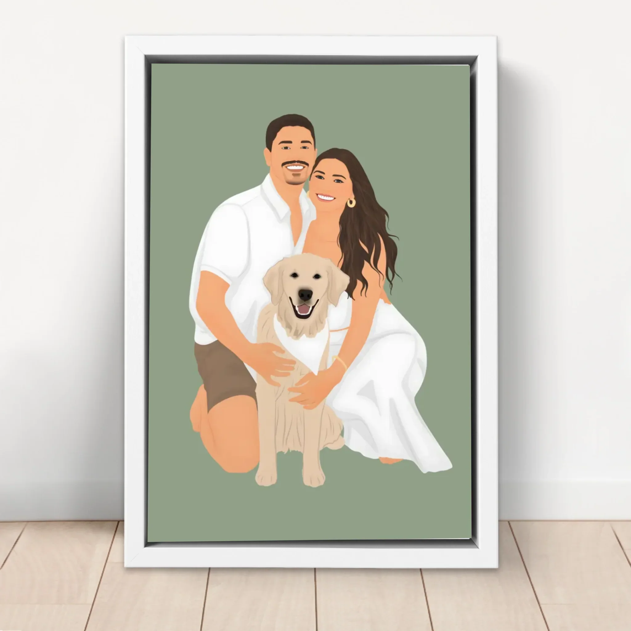 Personalized Canvas – Faceless Drawing From Photo - Image 6