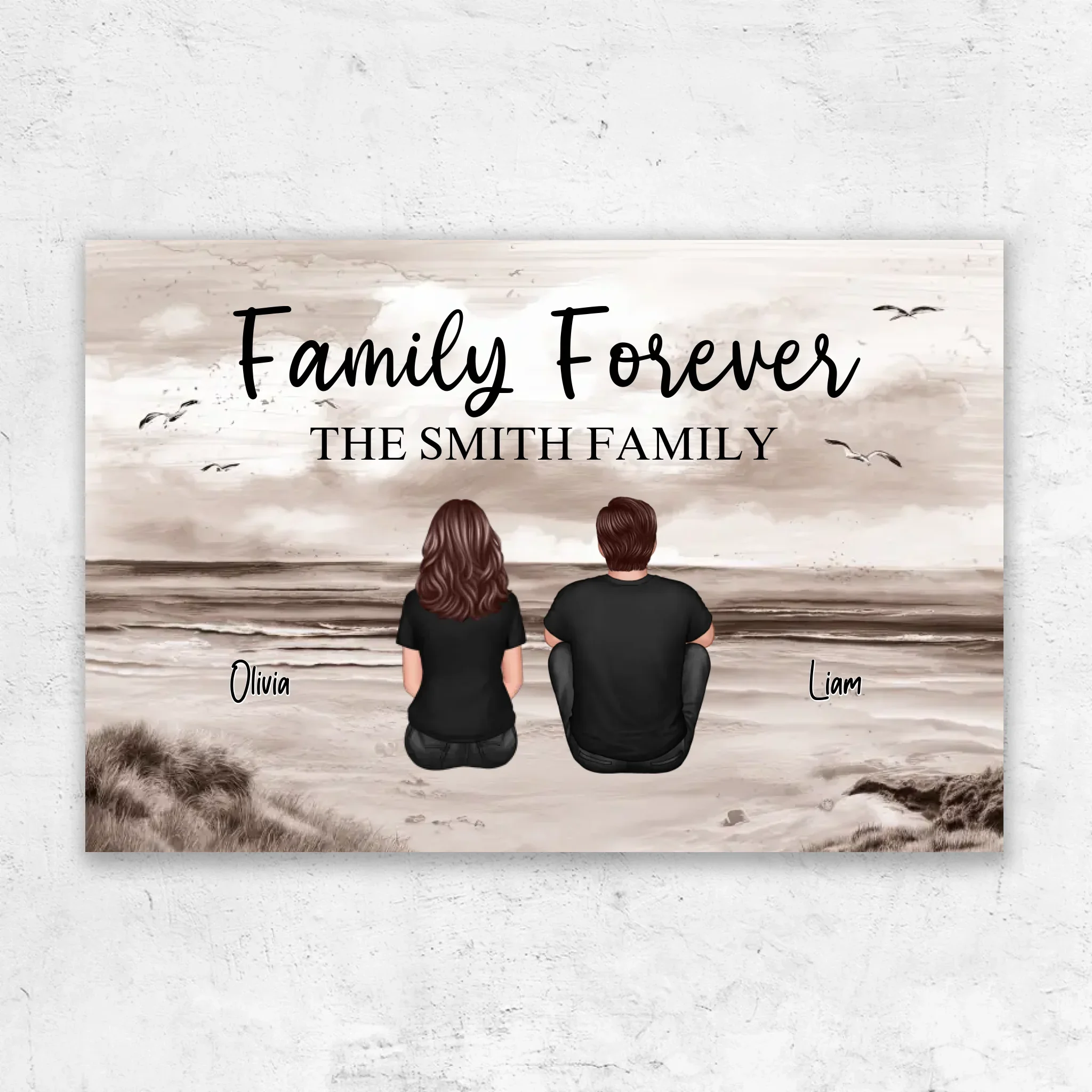 Personalized Canvas “Family Forever“ - Image 2