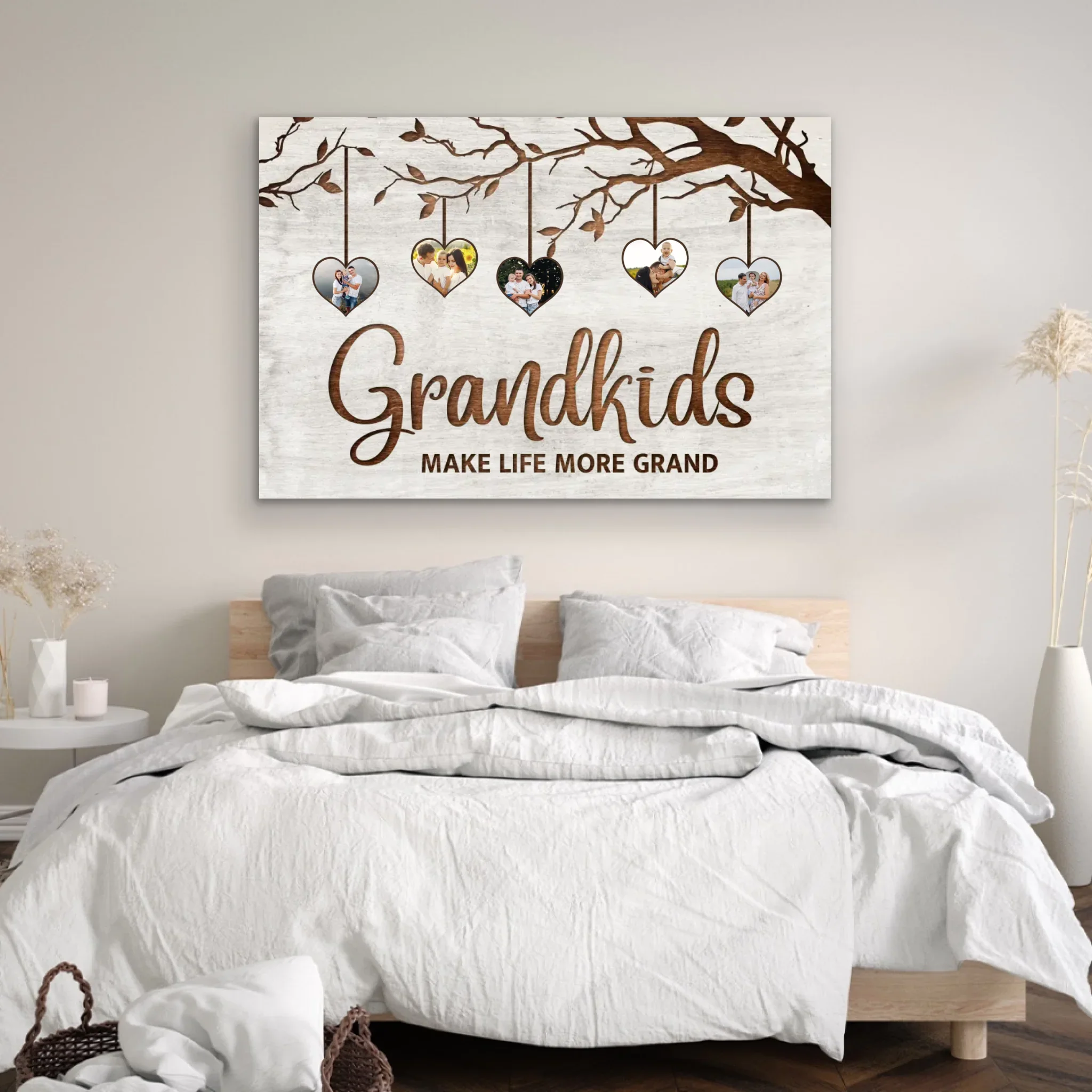 Personalized canvas “Family tree with pictures” - Image 3