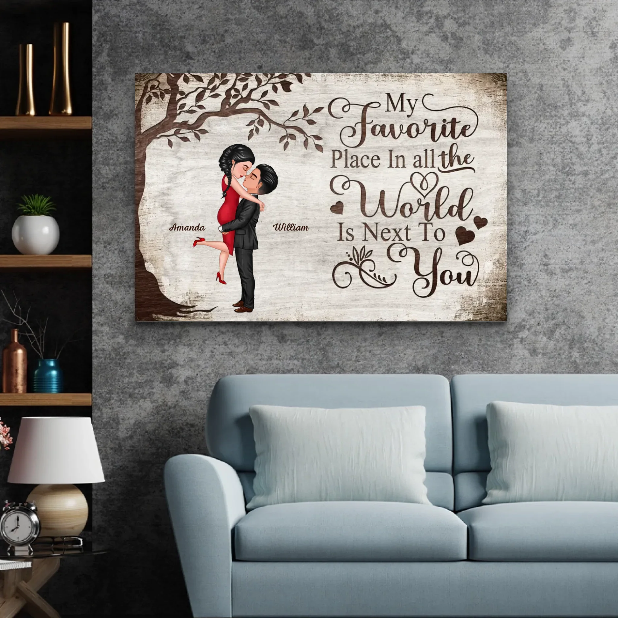 Personalized Canvas "Favorite Place" - Image 4