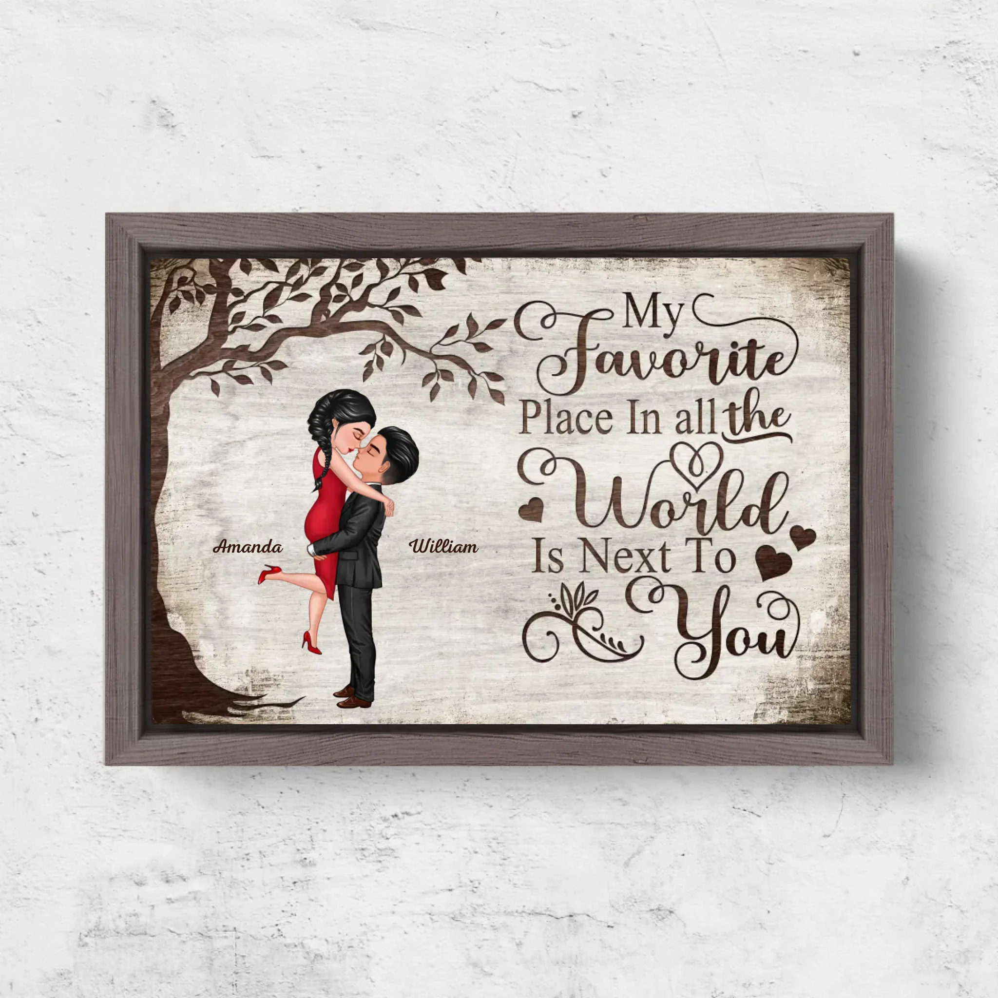 Personalized Canvas "Favorite Place" - Image 6