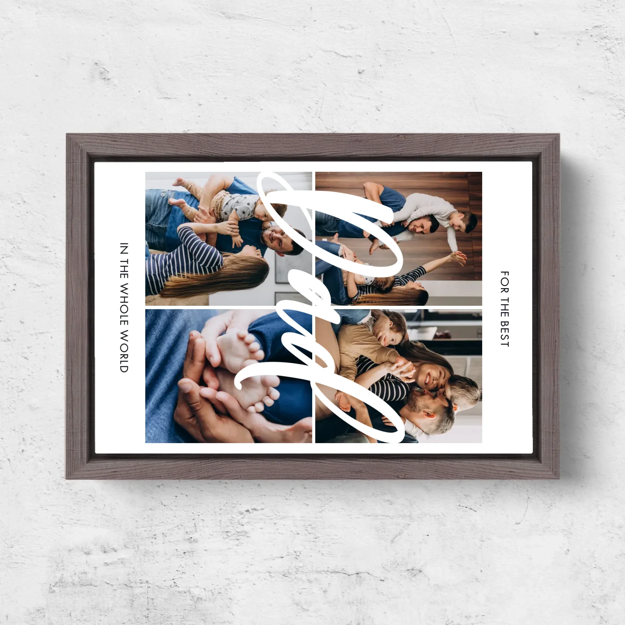 Personalized Canvas "For the best Dad in the world" - Image 5
