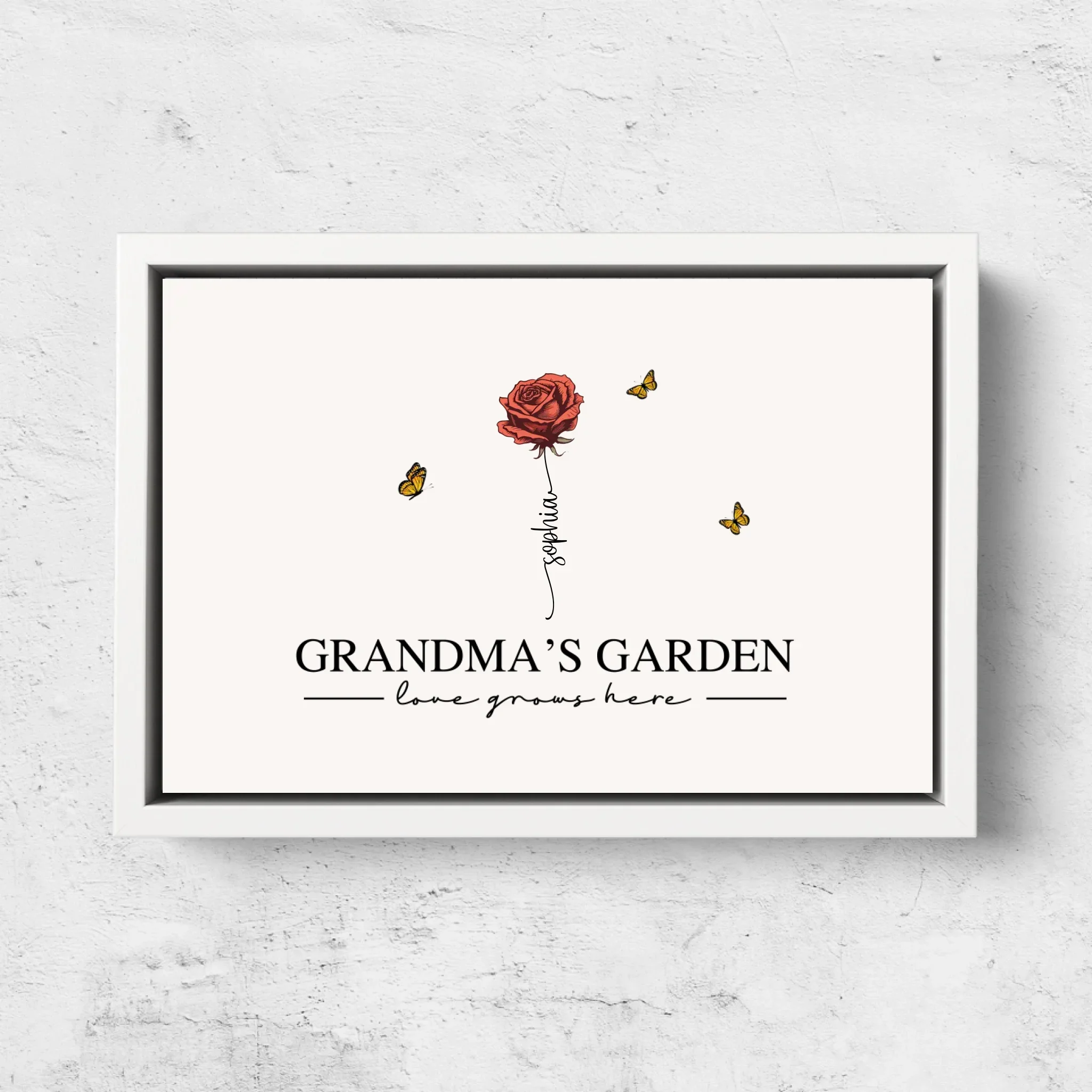 Personalized Canvas “Grandma’s Garden“ - Image 7