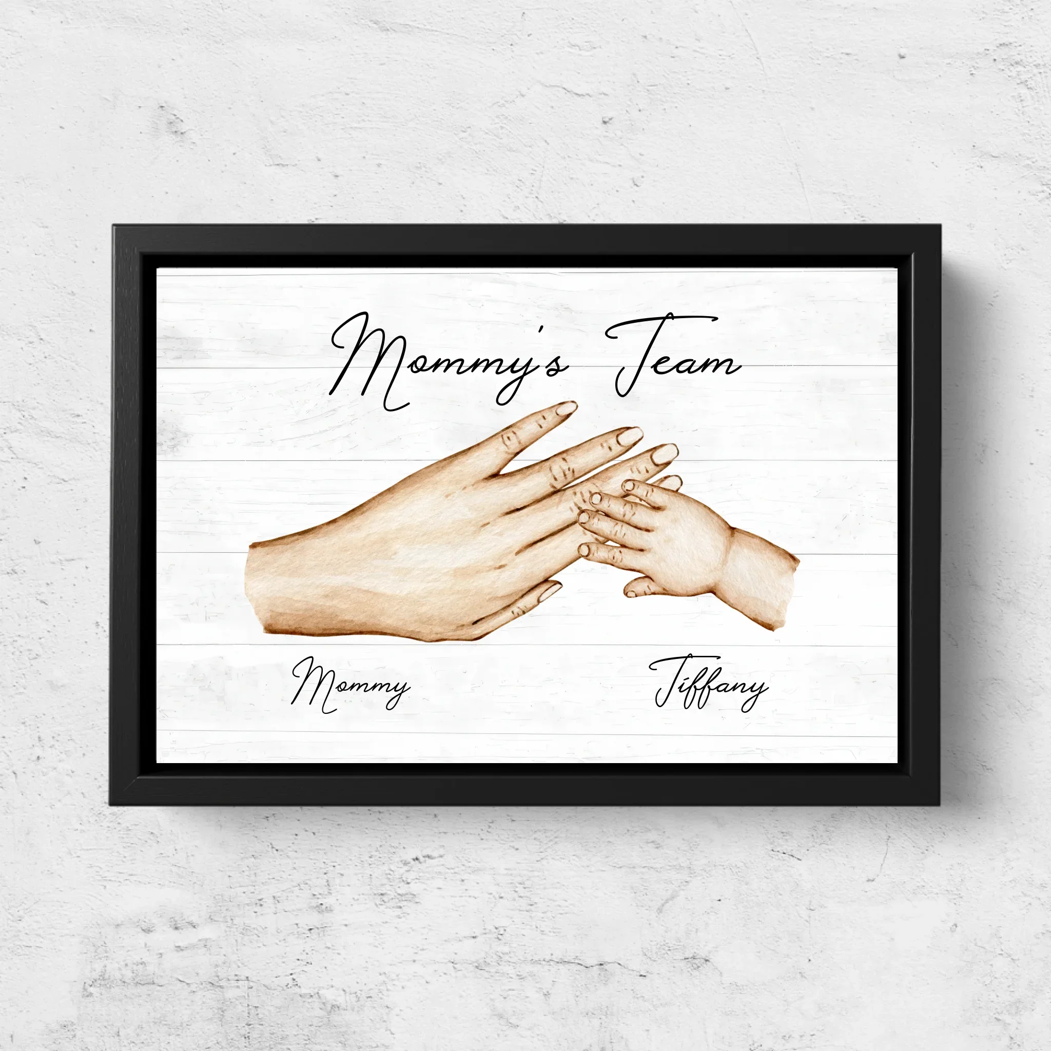 Personalized Canvas "Mommy's Team" - Image 5