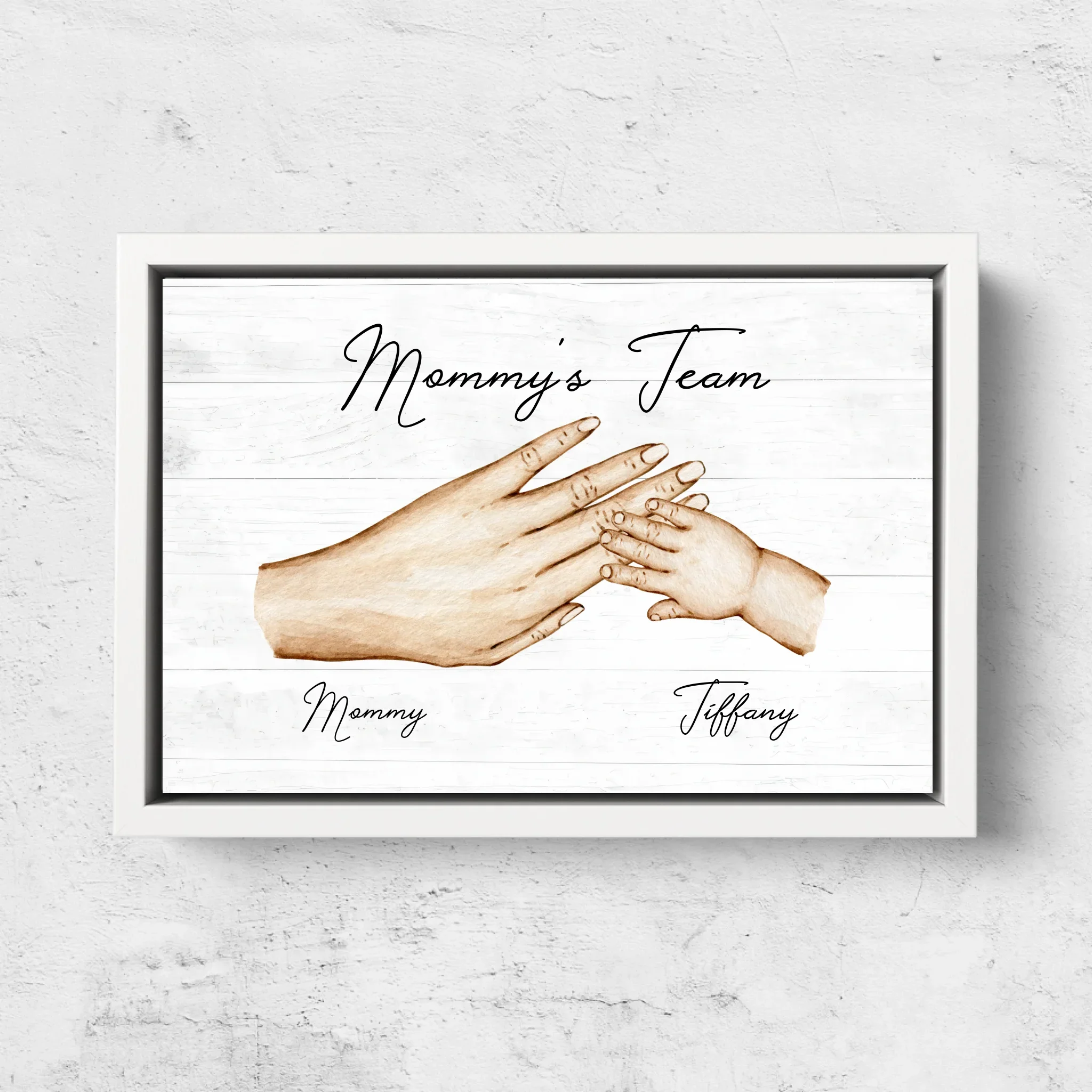 Personalized Canvas "Mommy's Team" - Image 7