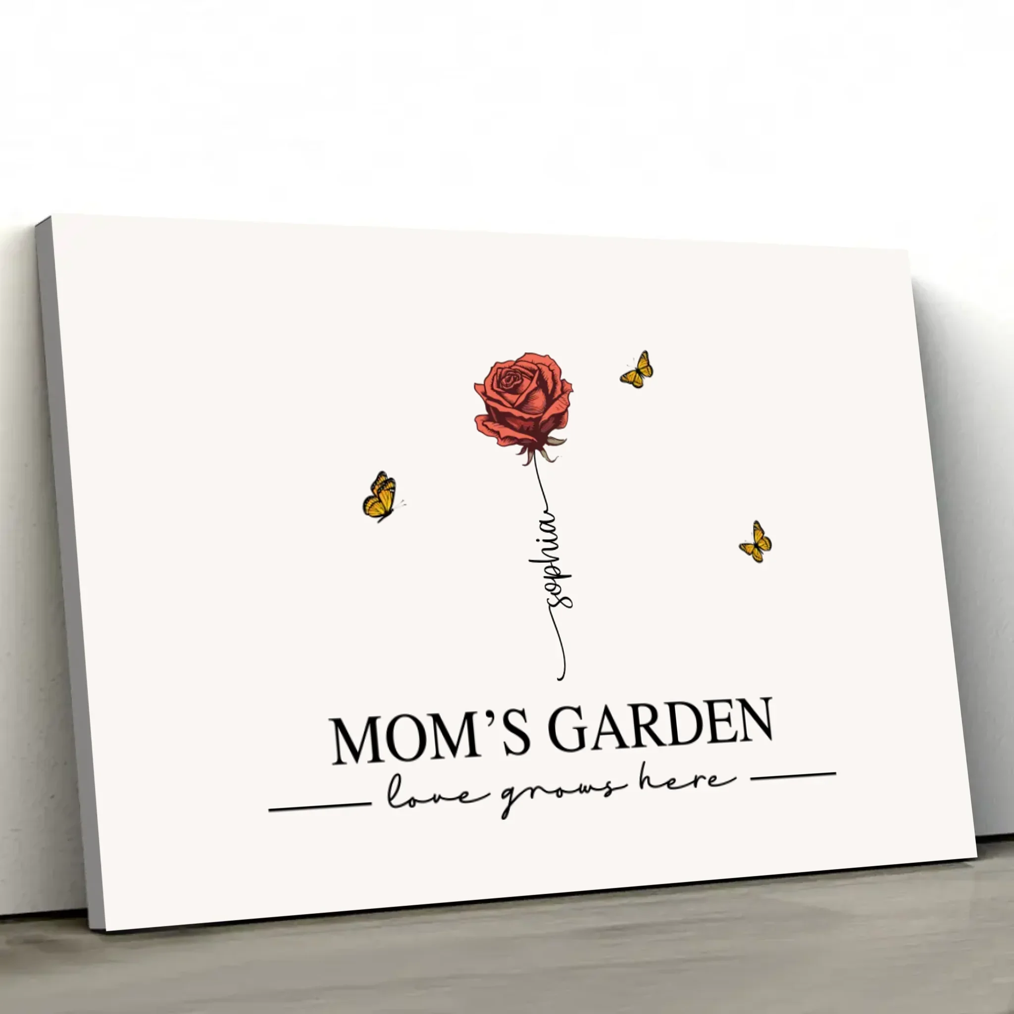 Personalized Canvas “Mom's garden“ - Image 2