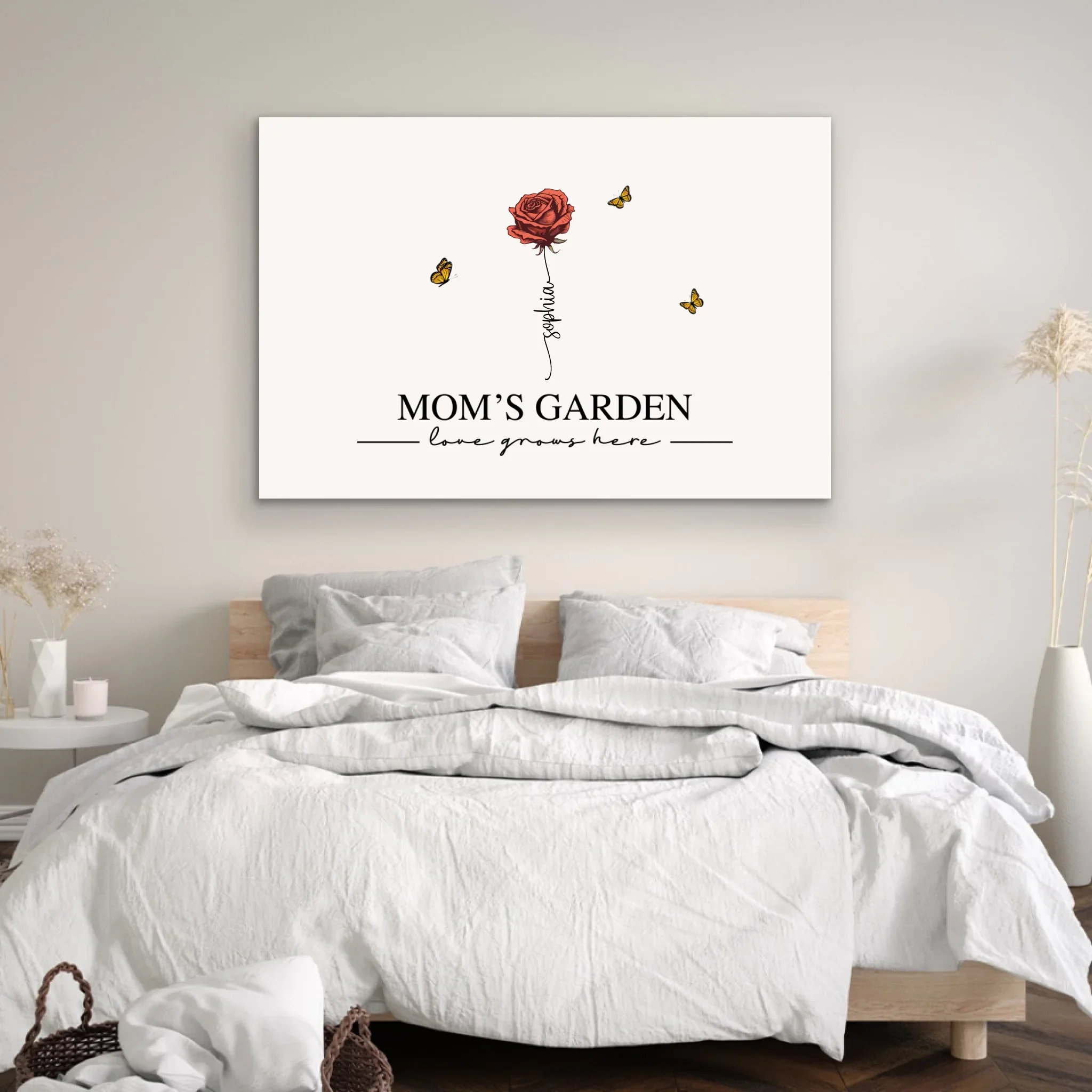 Personalized Canvas “Mom's garden“ - Image 3