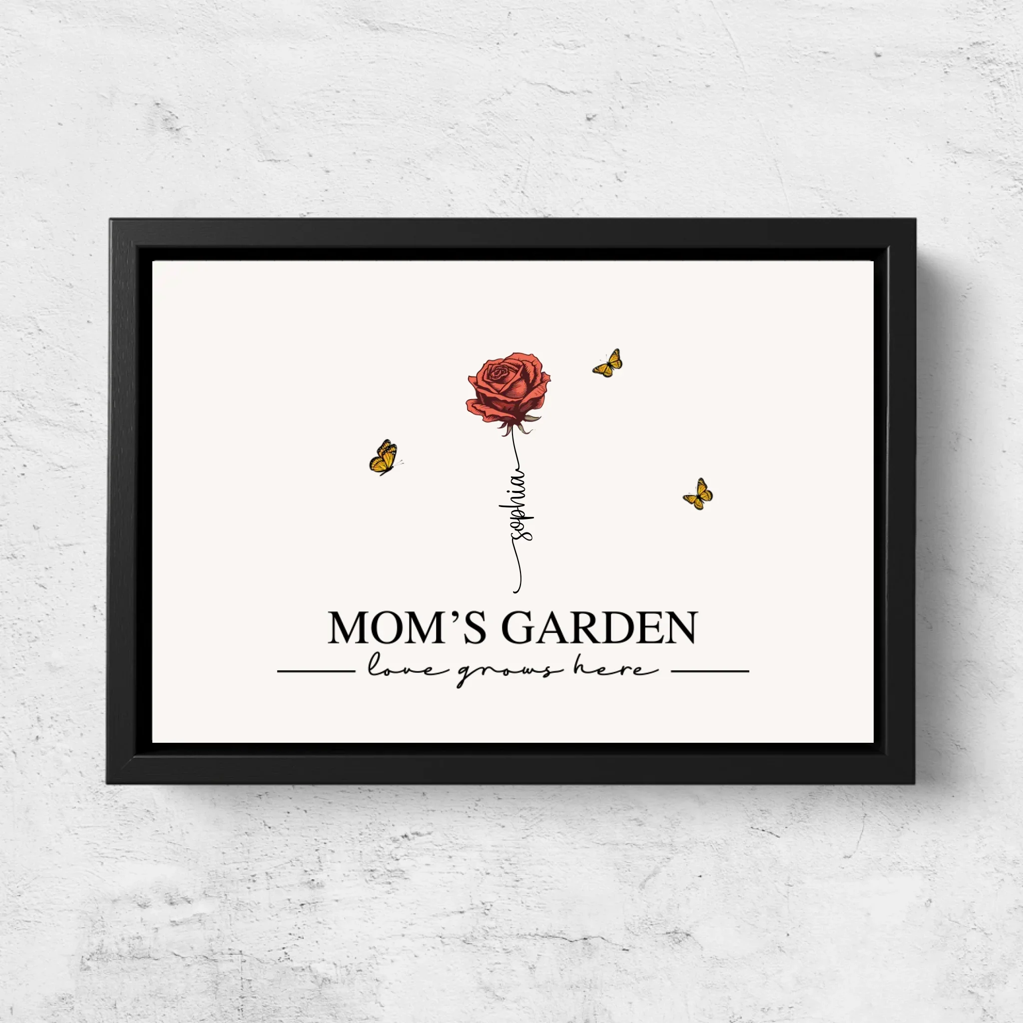 Personalized Canvas “Mom's garden“ - Image 5