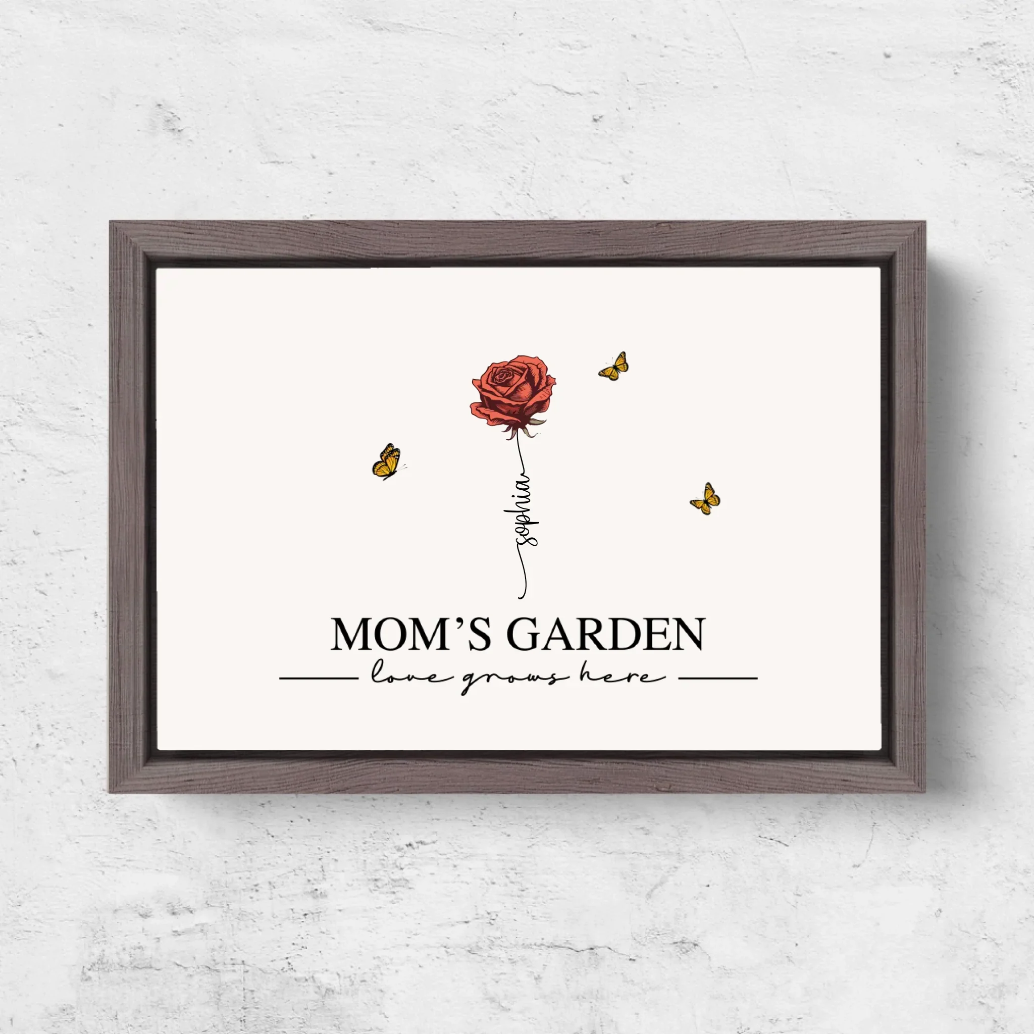 Personalized Canvas “Mom's garden“ - Image 6