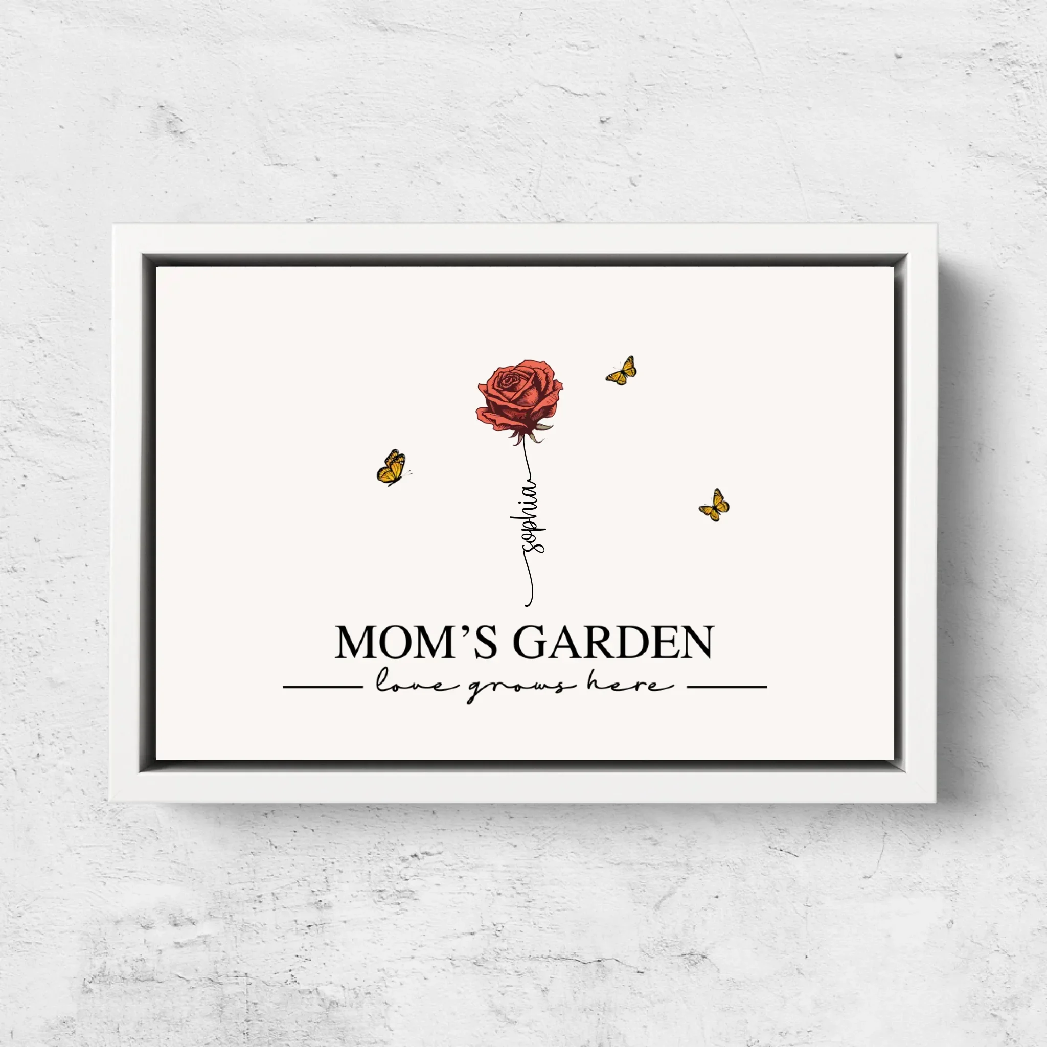 Personalized Canvas “Mom's garden“ - Image 7