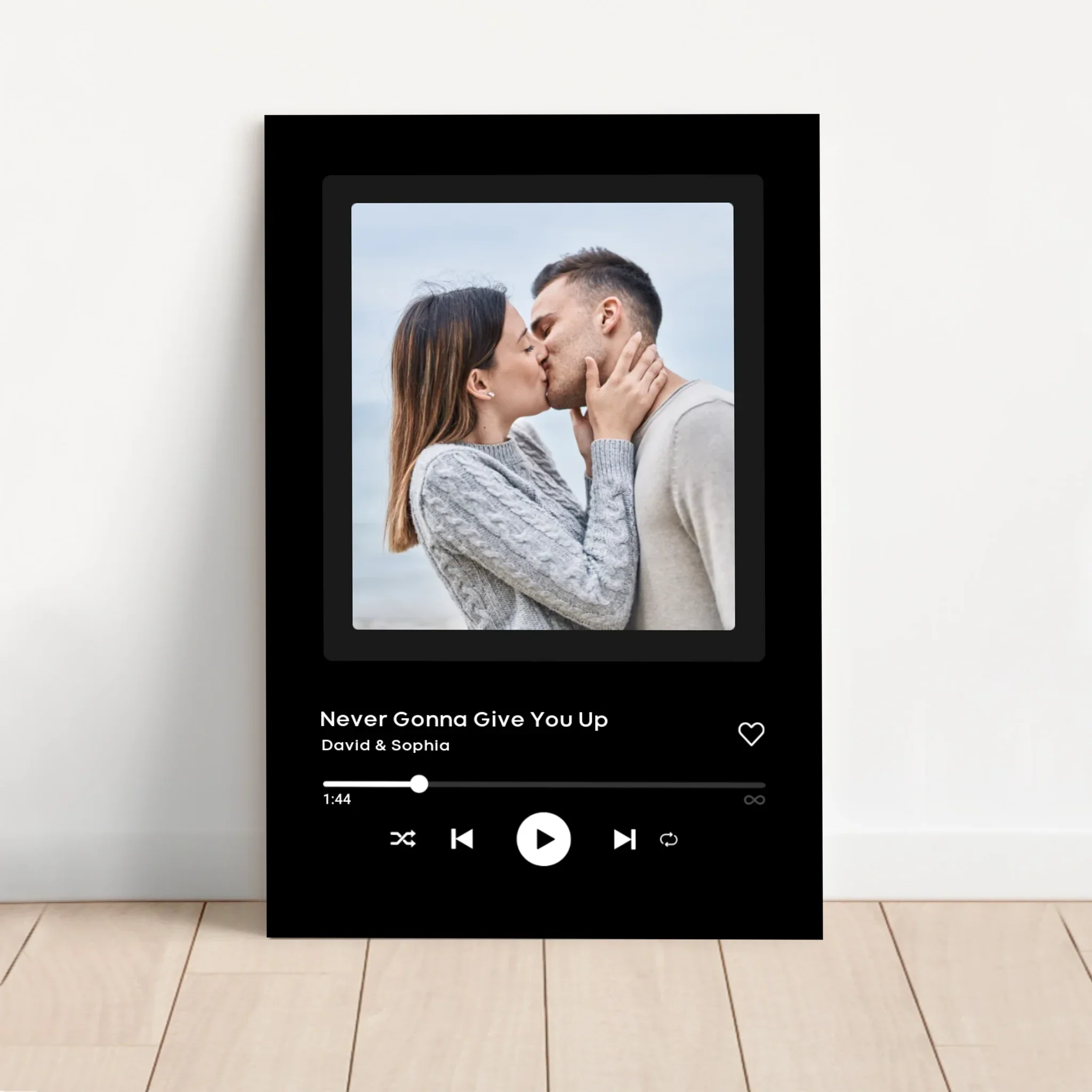 Personalized Canvas "Music Cover"