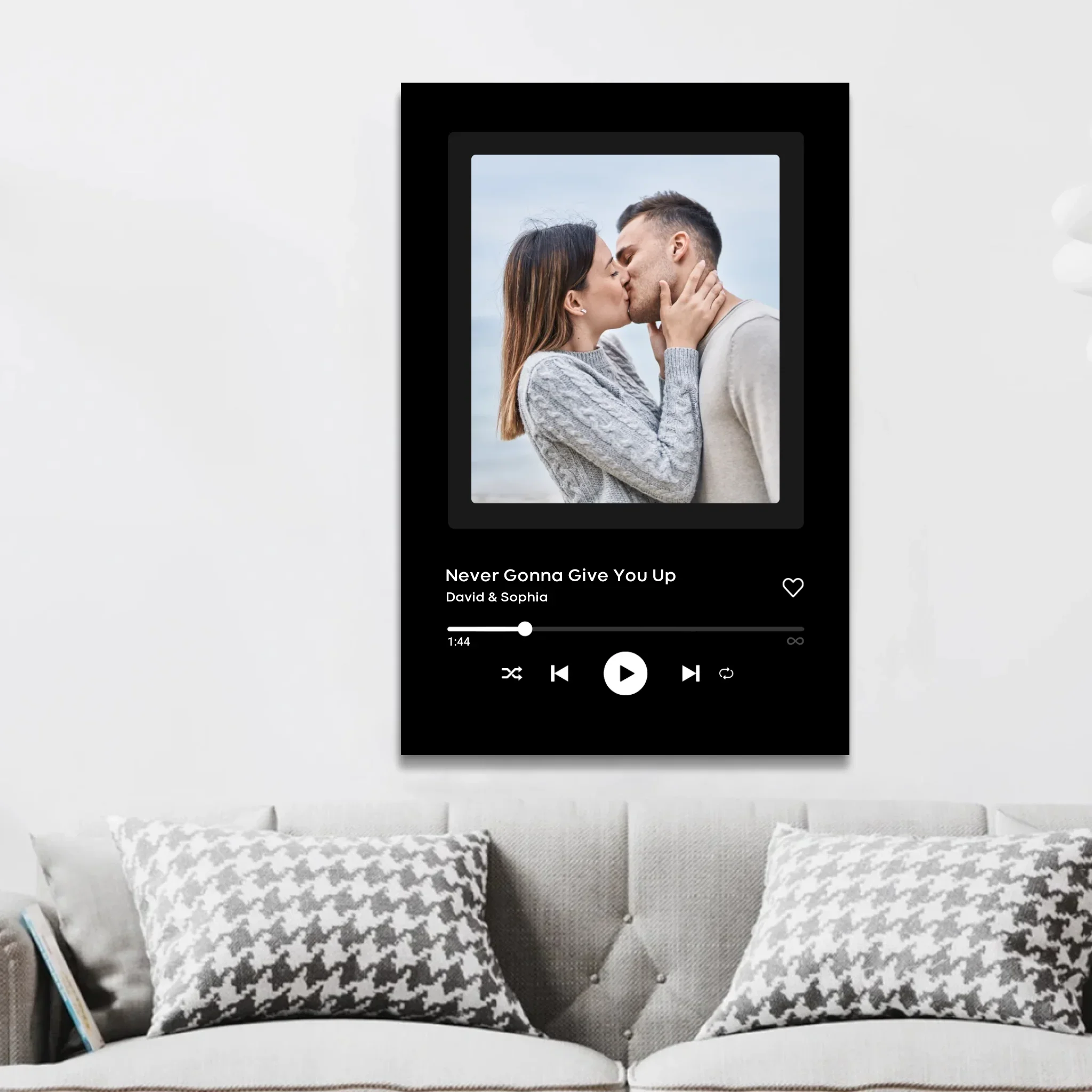 Personalized Canvas "Music Cover" - Image 3