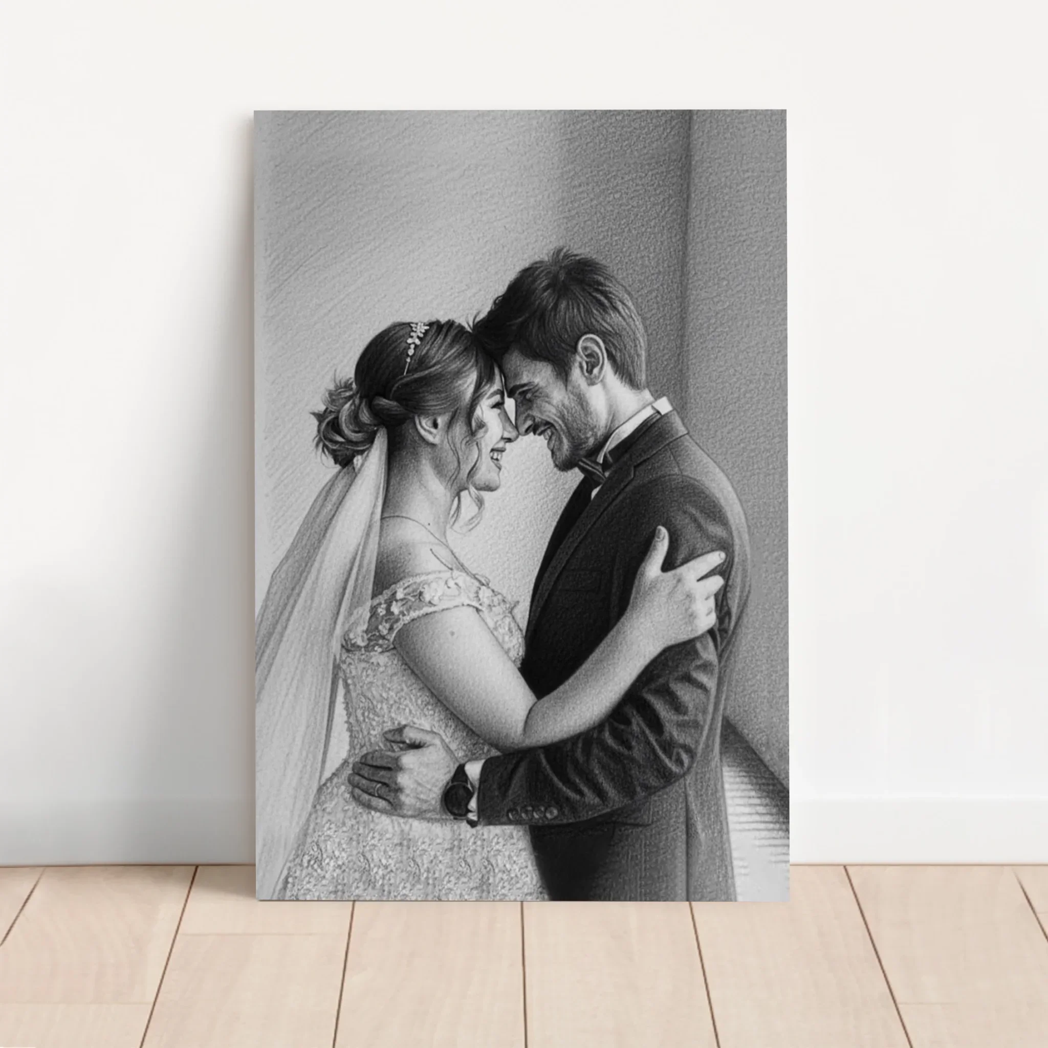 Personalized Canvas – Pencil Drawing From Photo