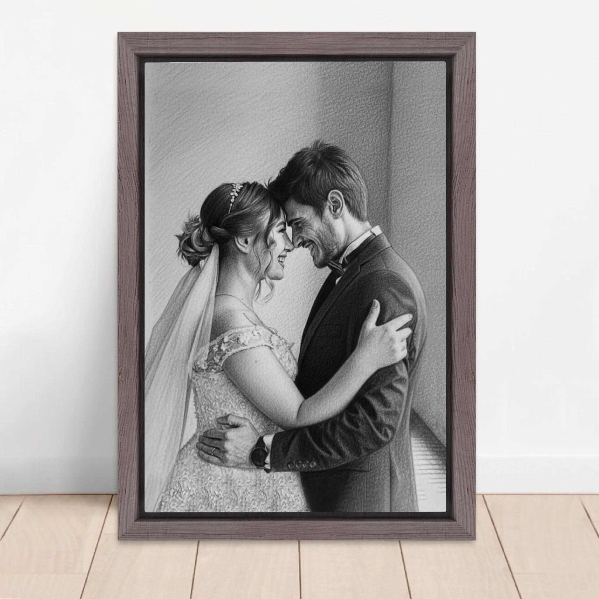 Personalized Canvas – Pencil Drawing From Photo - Image 5