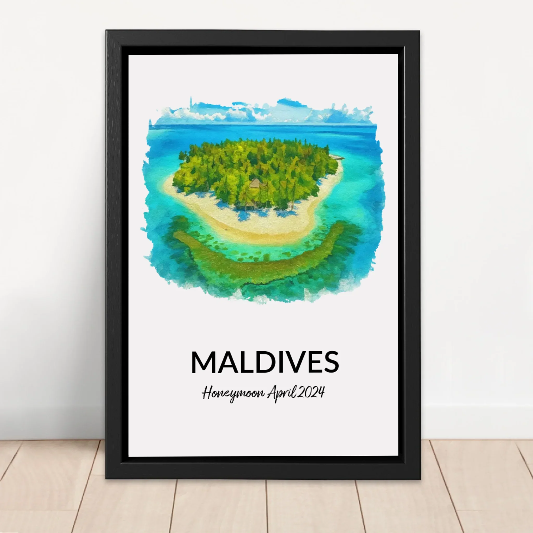 Personalized Canvas "Personalized vacation print" - Image 4