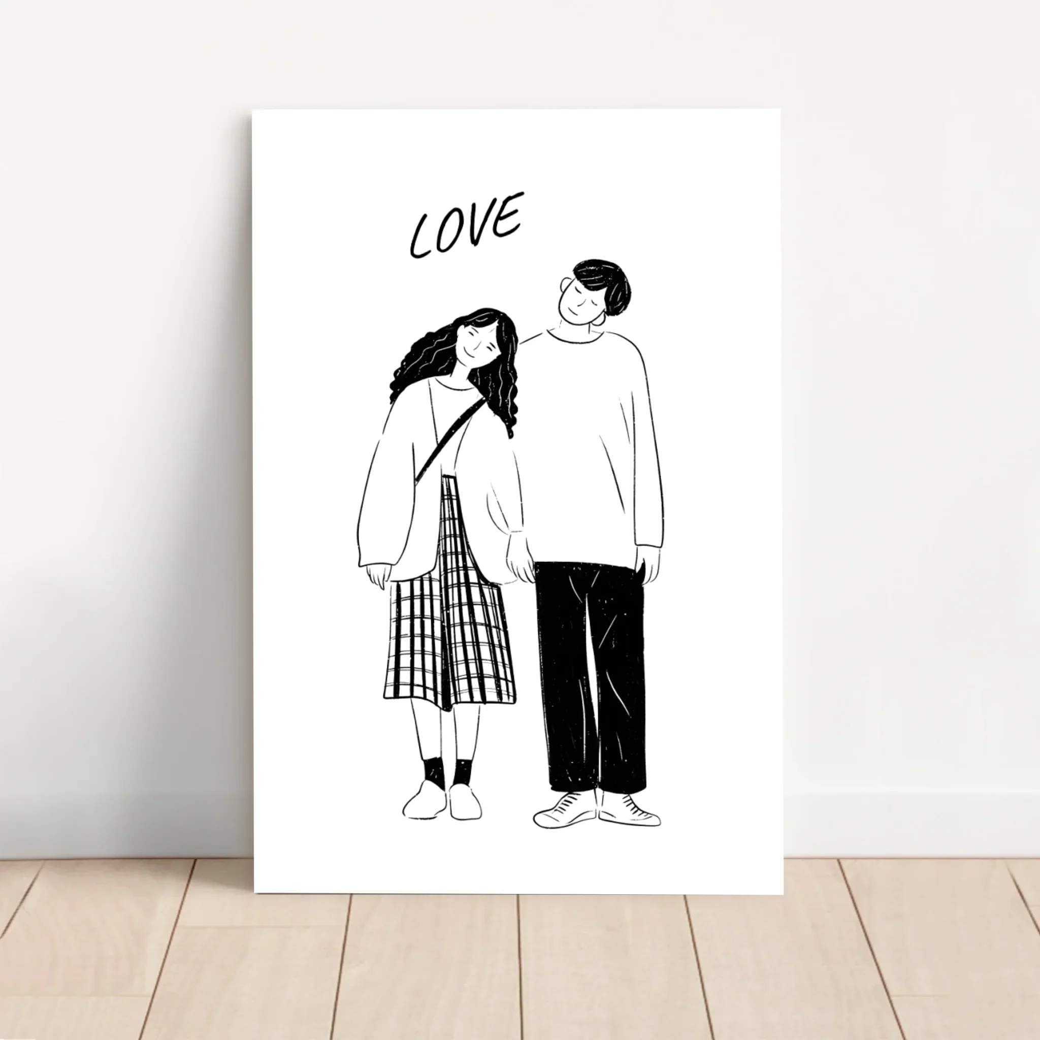 Personalized Canvas – Photo to Line Art