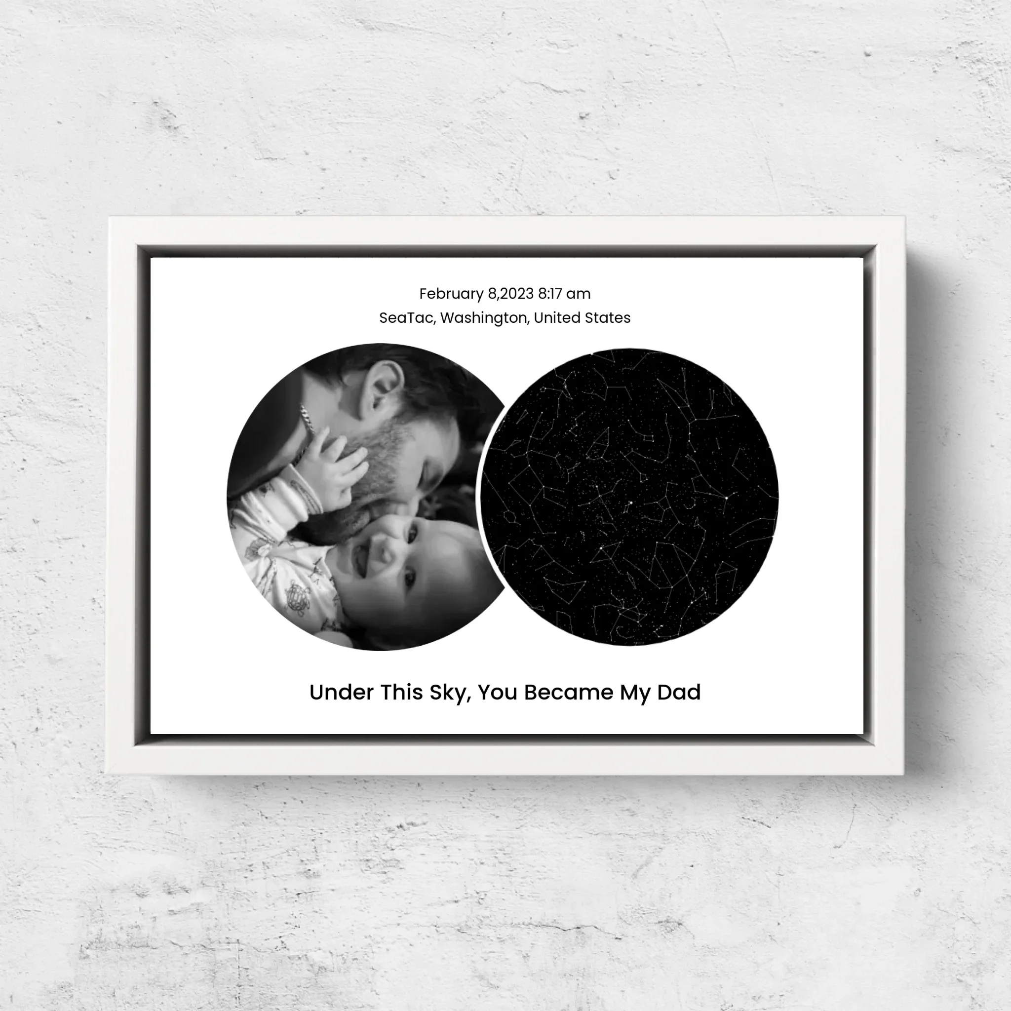 Personalized Canvas “The day you became my dad” - Image 7