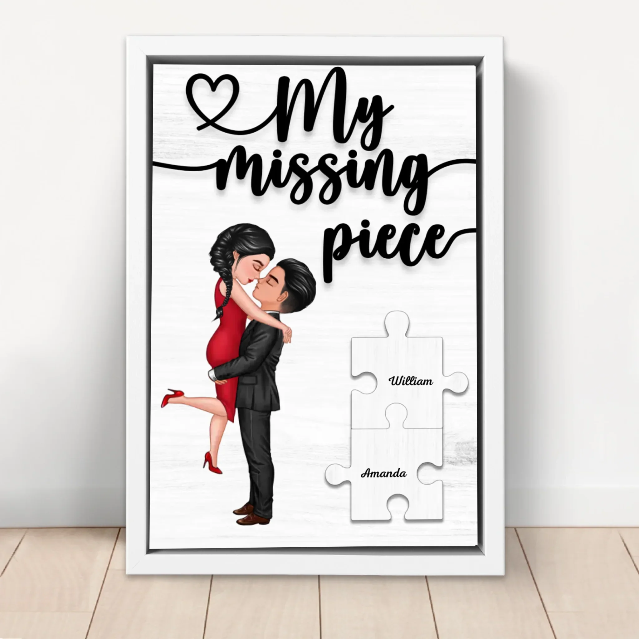 Personalized Canvas “The missing piece” - Image 6
