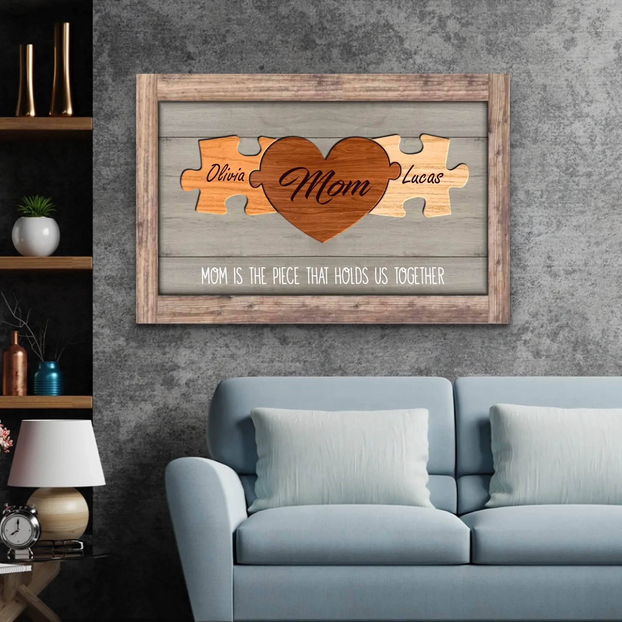 Personalized Canvas – The Puzzle Piece - Image 4