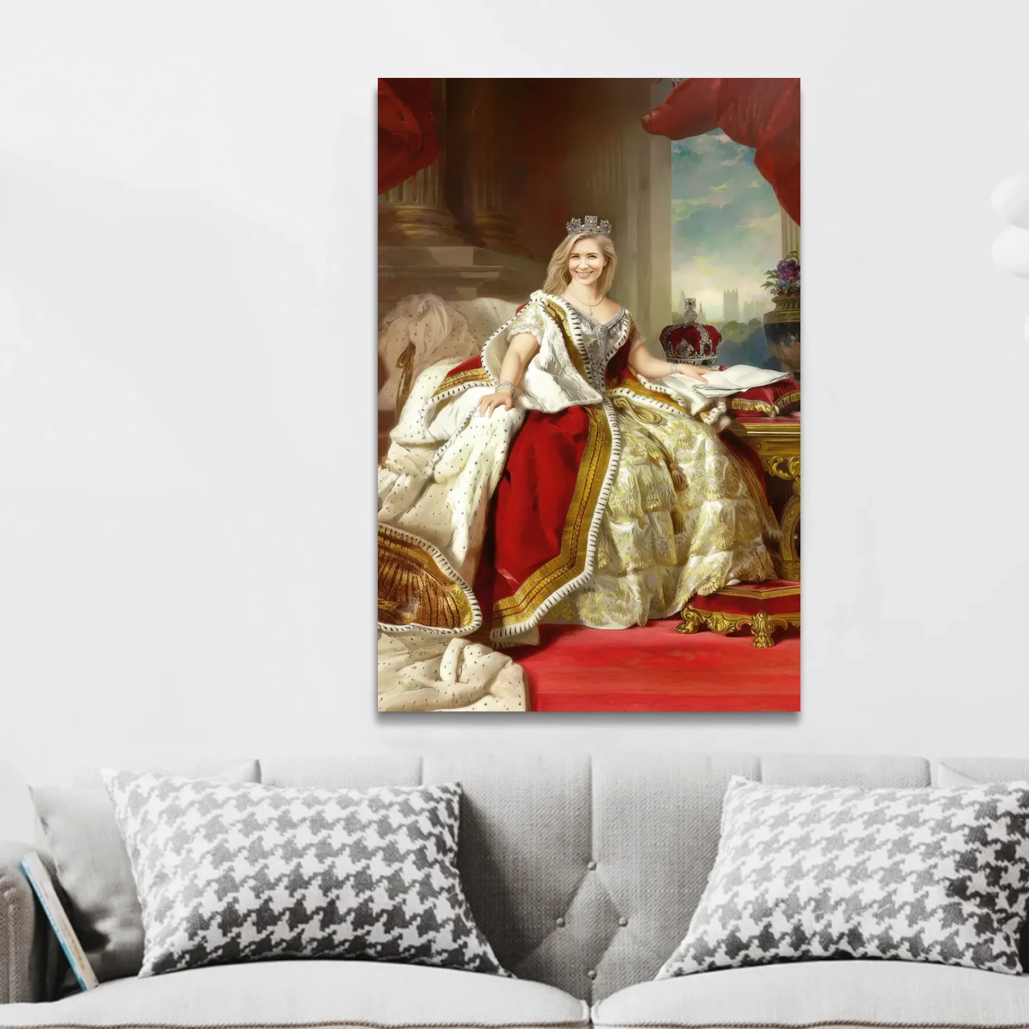 Personalized Canvas – The Queen - Image 3