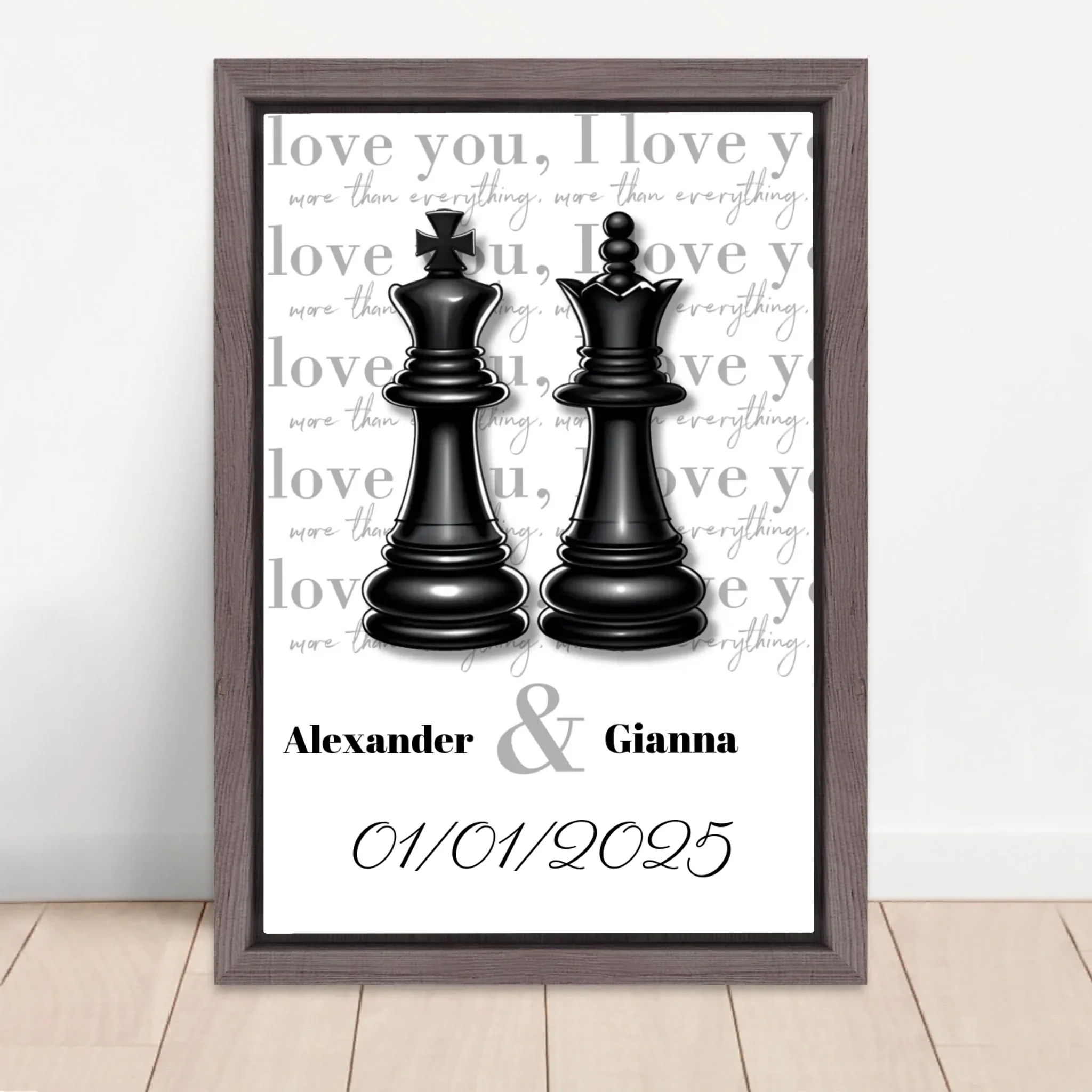 Personalized Canvas “The Queen and the King” - Image 5