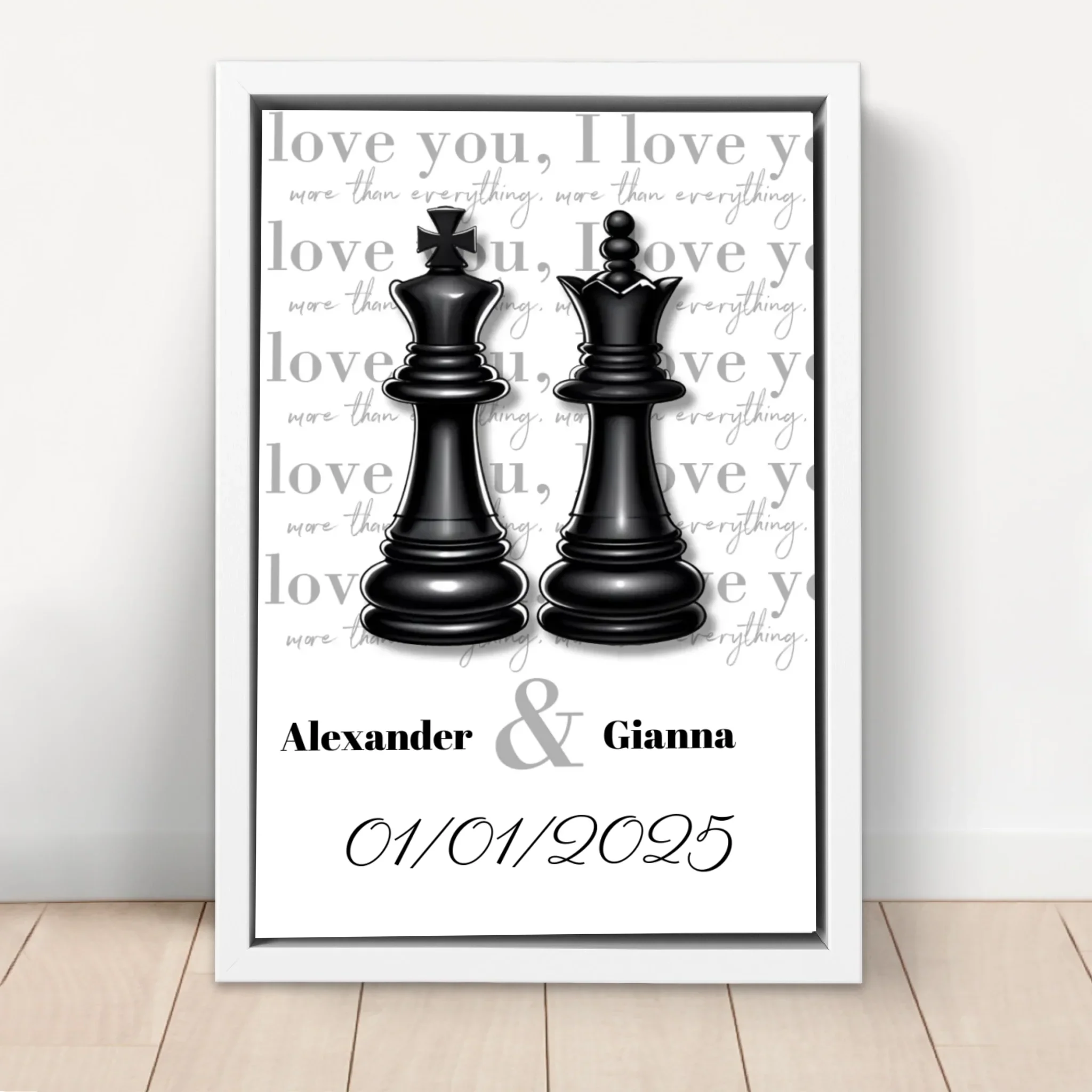 Personalized Canvas “The Queen and the King” - Image 6