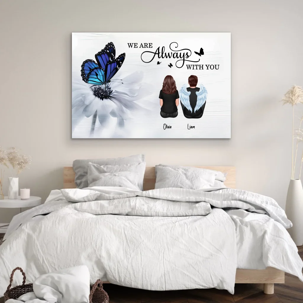 Personalized Canvas “We are always with you” - Image 3