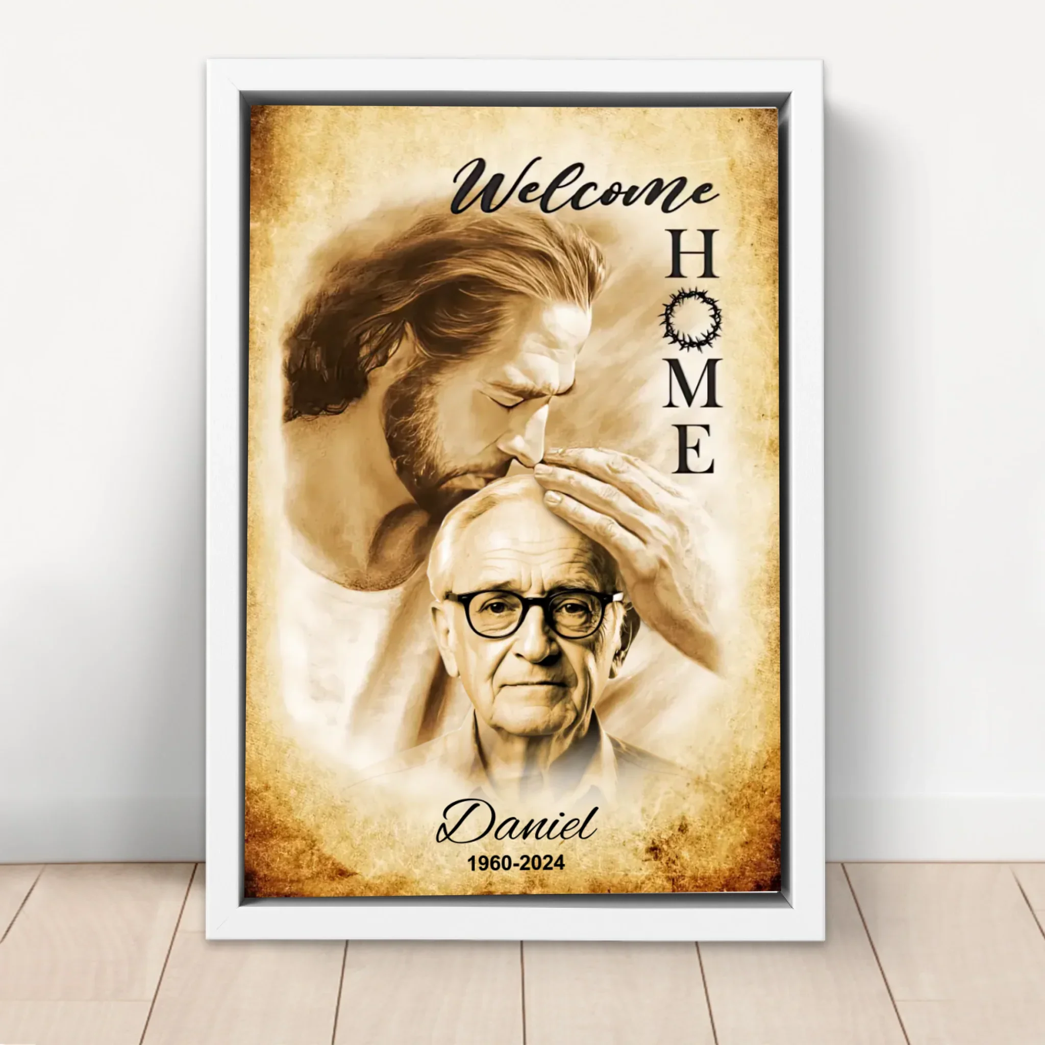 Personalized Canvas “Welcome home” - Image 6