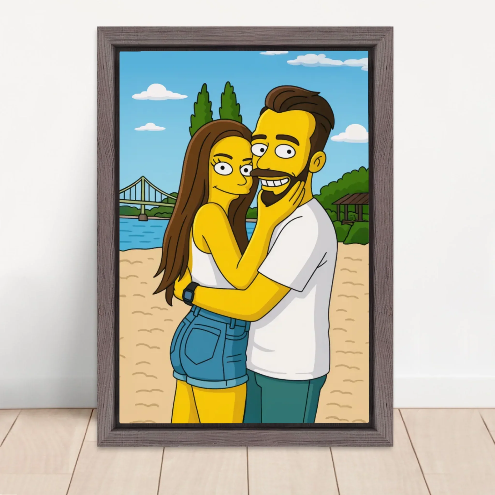 Personalized Canvas – Yellow Cartoon Style - Image 5