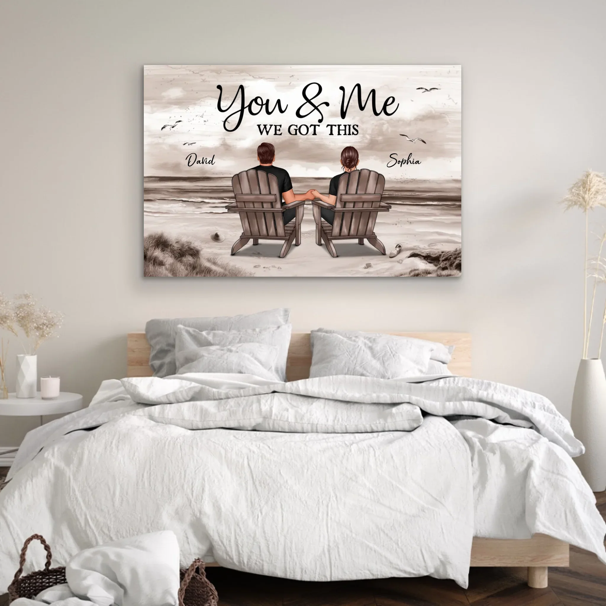 Personalized Canvas "You and me, we got this" - Image 3