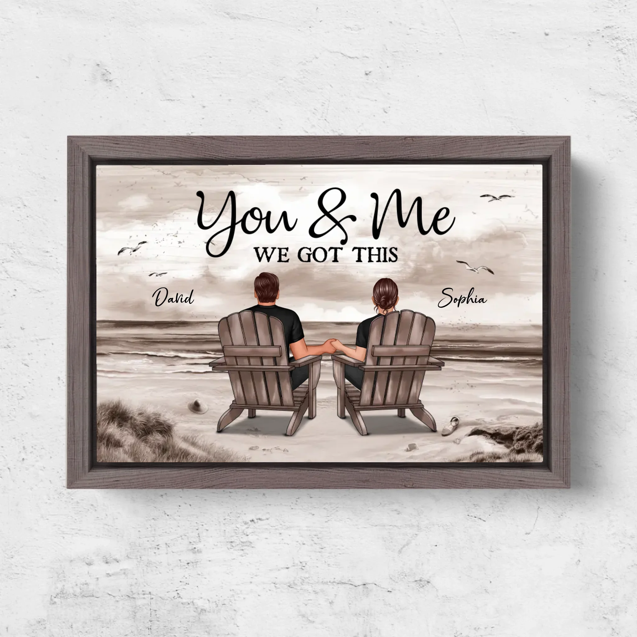 Personalized Canvas "You and me, we got this" - Image 6