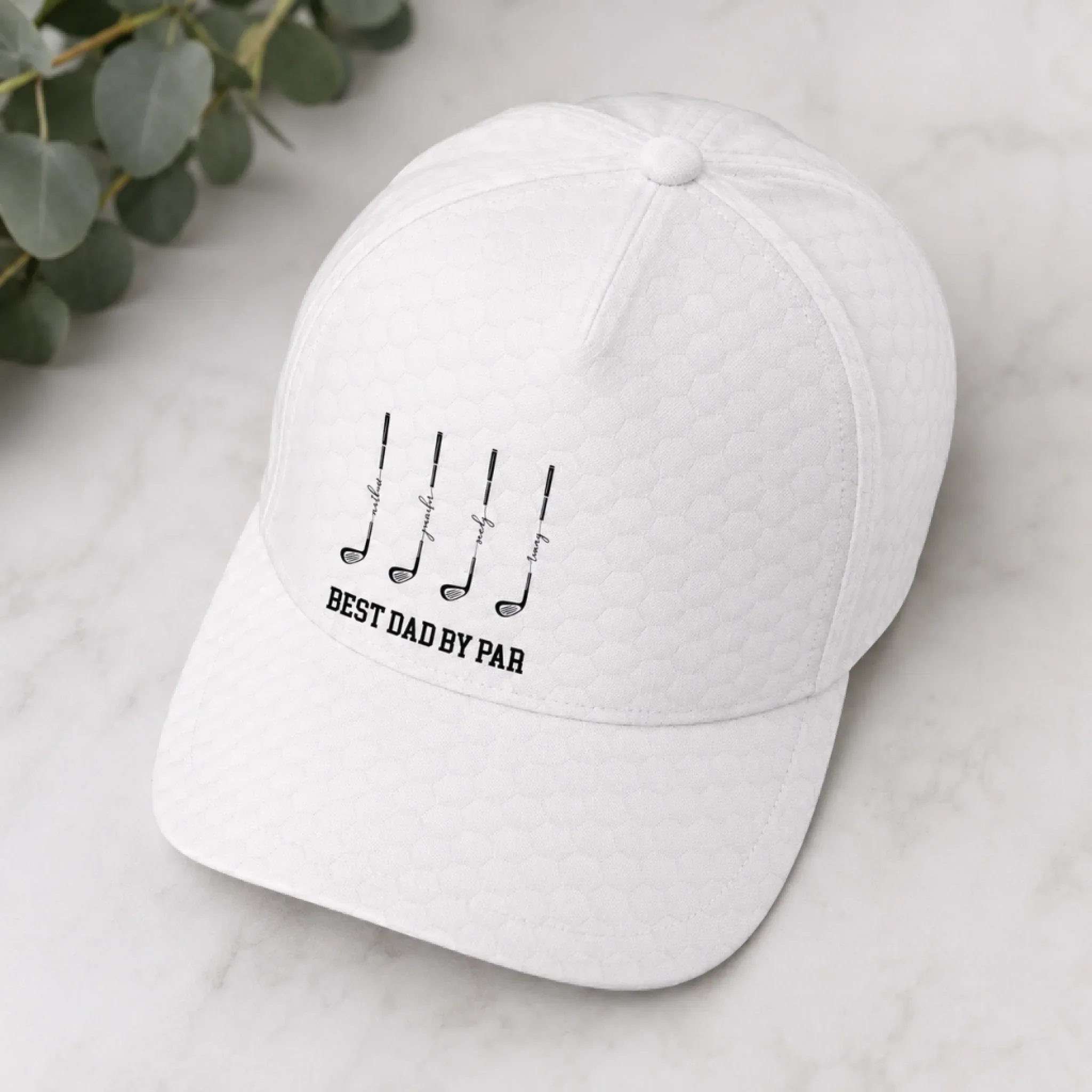 Personalized Cap – Best Dad By Par - Image 3