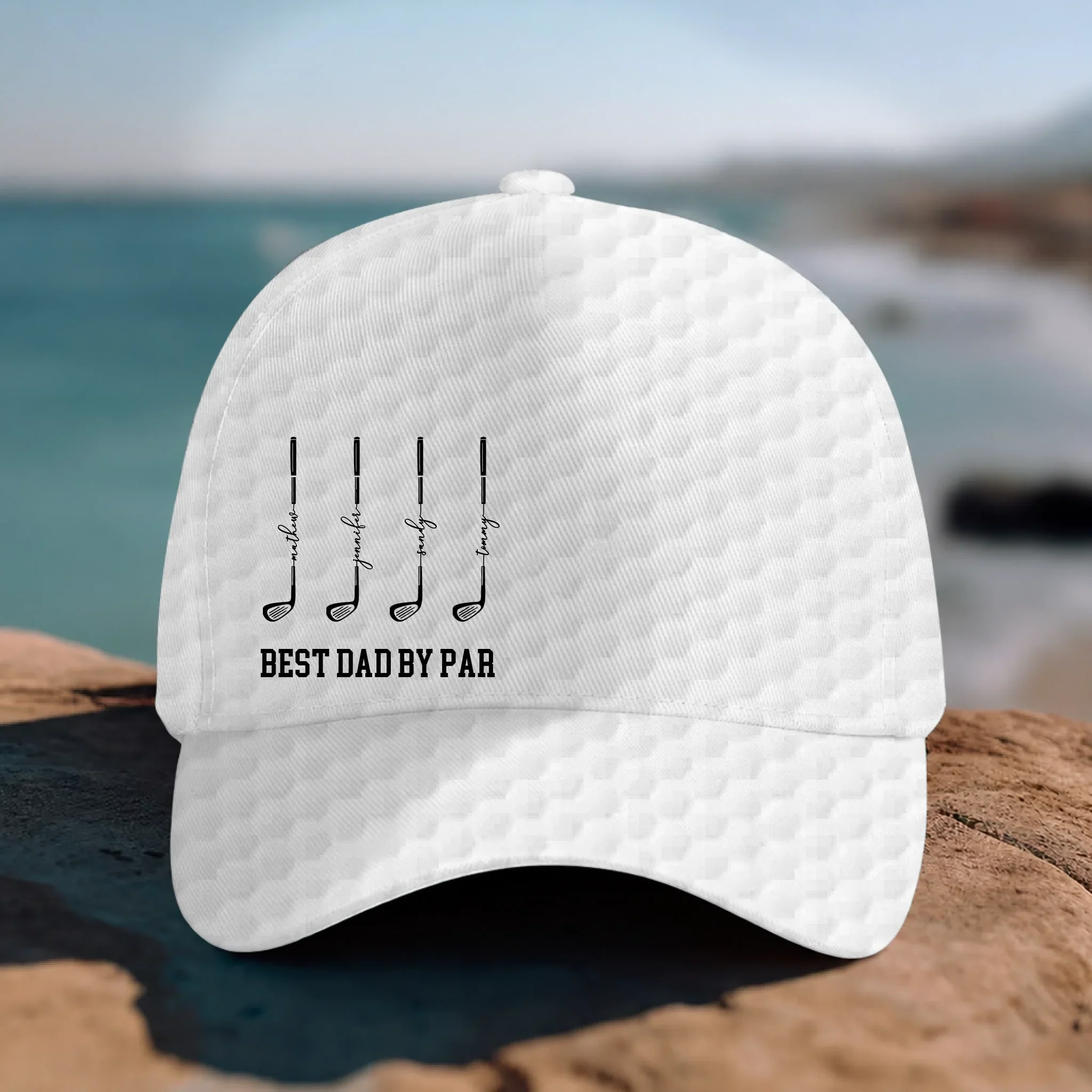 Personalized Cap – Best Dad By Par - Image 4