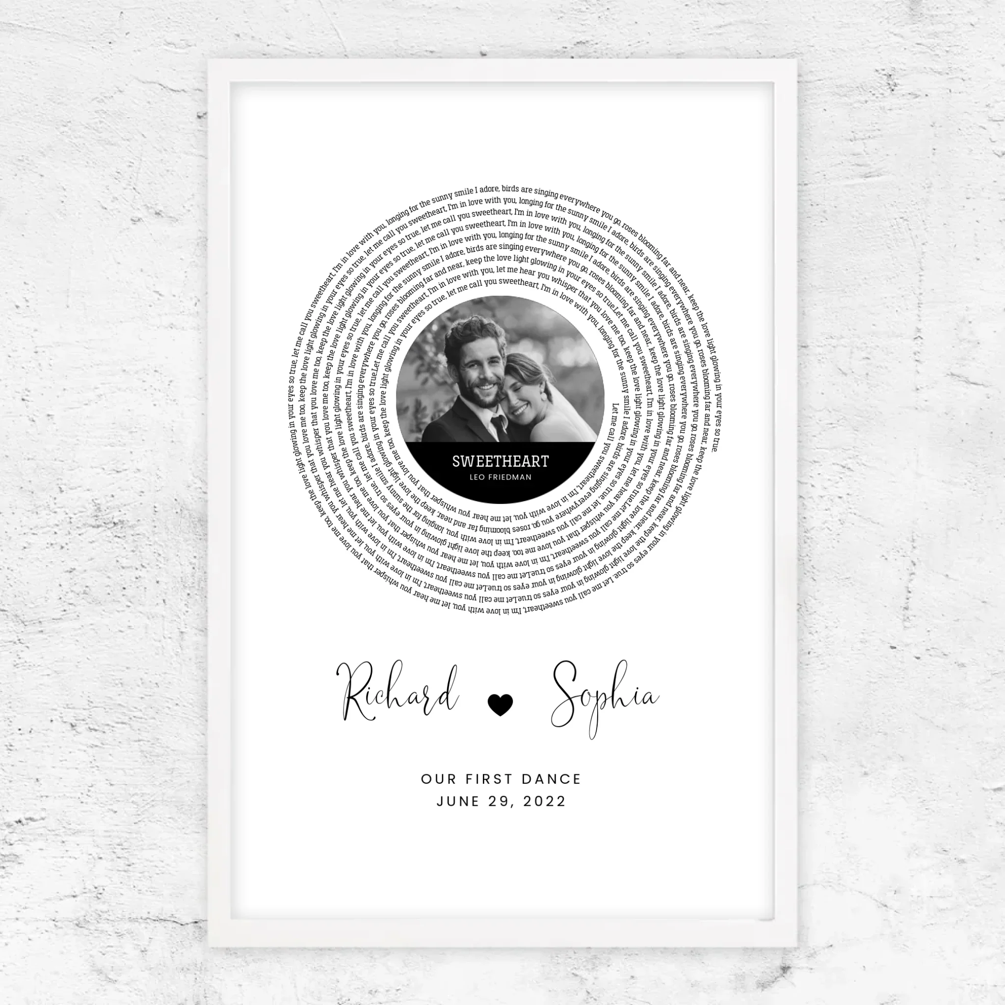 Personalized Poster – Custom Song Lyrics Print - Image 10