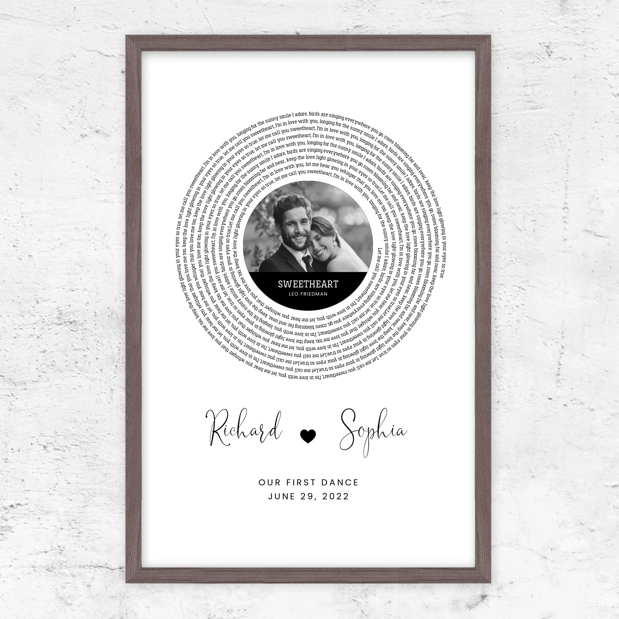 Personalized Poster – Custom Song Lyrics Print - Image 7